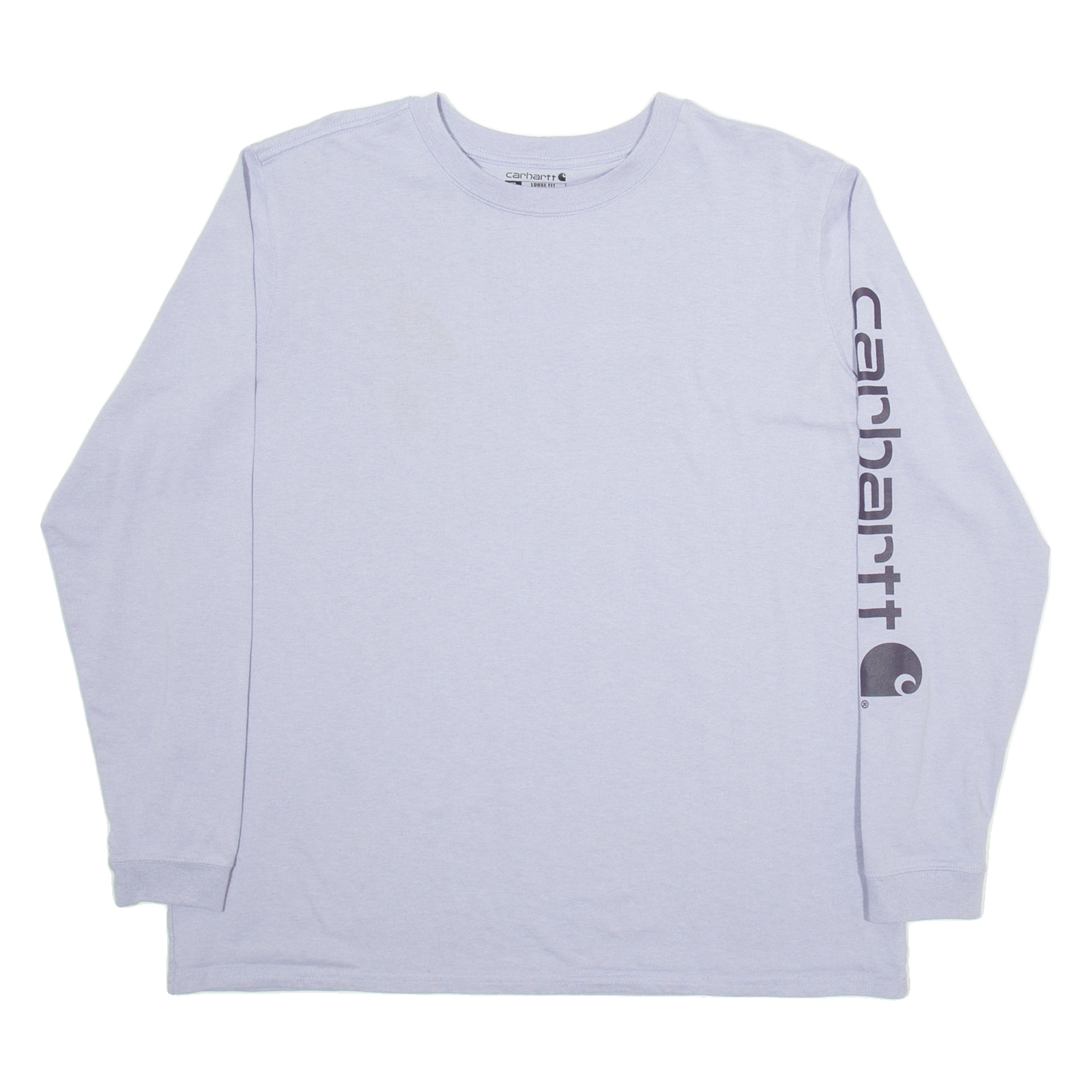 CARHARTT Loose Fit Mens Sweatshirt Purple XL Refurbished - N/A refurbished available on Cerqular
