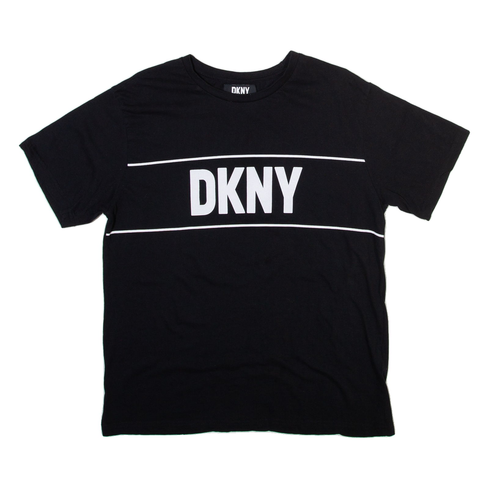 DKNY Mens T-Shirt Black M Refurbished - N/A refurbished available on Cerqular