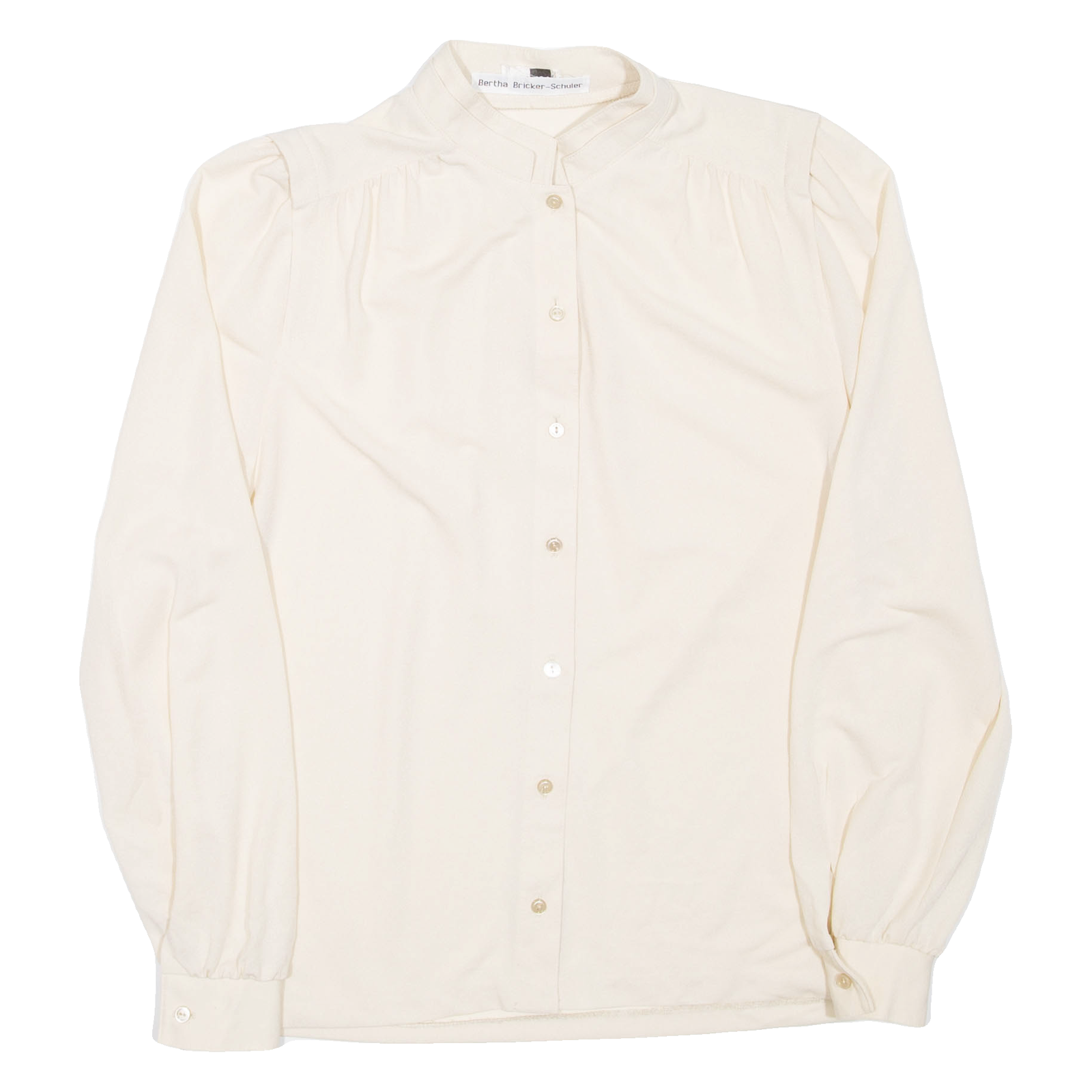 Womens Blouse Beige Long Sleeve M Refurbished - N/A refurbished available on Cerqular