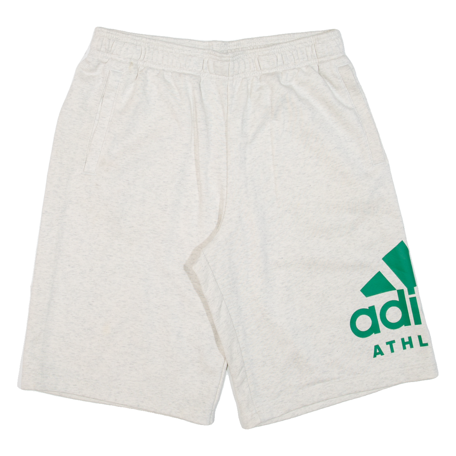 ADIDAS Mens Casual Shorts Beige Relaxed L W32 Refurbished - N/A refurbished available on Cerqular