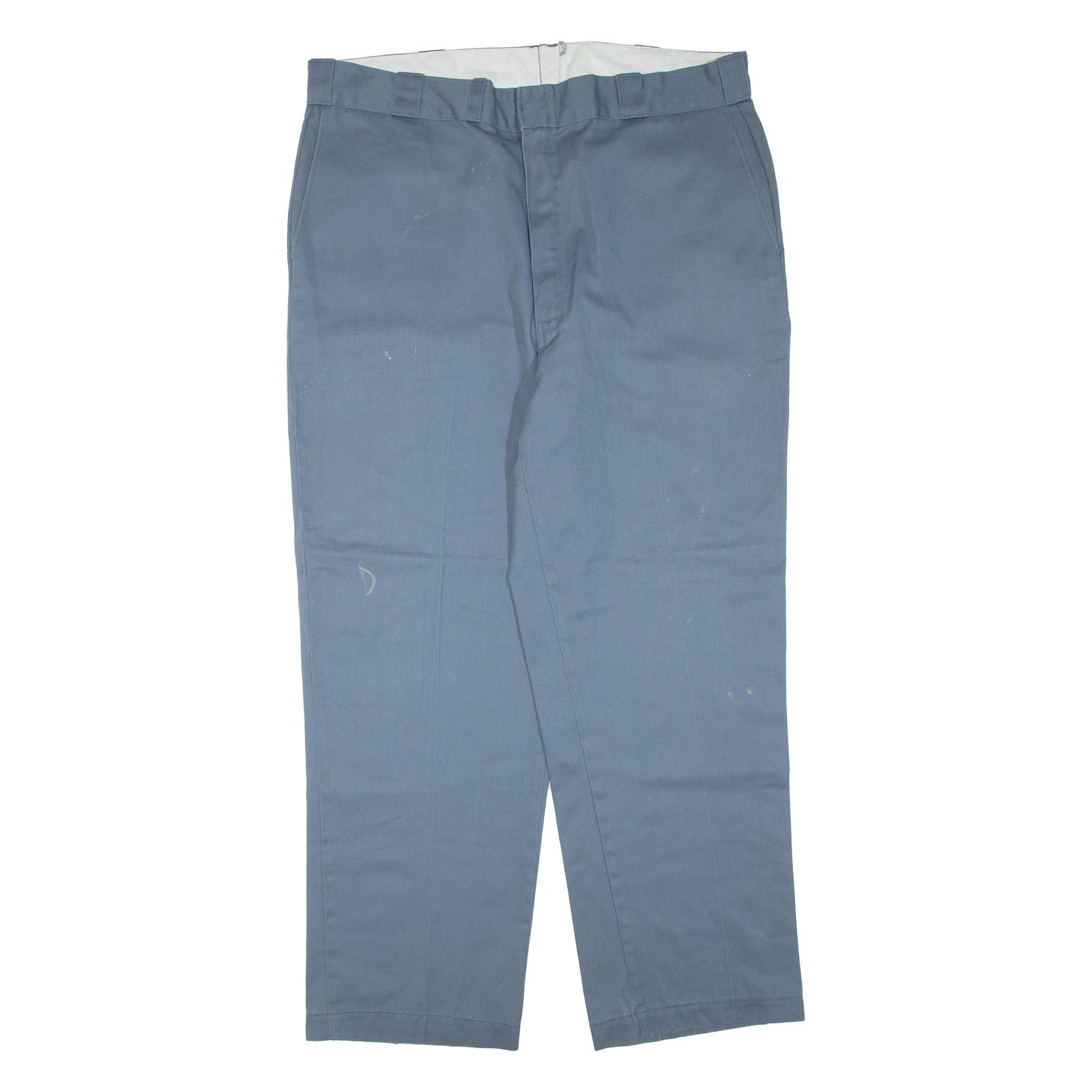 DICKIES Mens Trousers Blue Regular Tapered W40 L30 Refurbished - N/A refurbished available on Cerqular