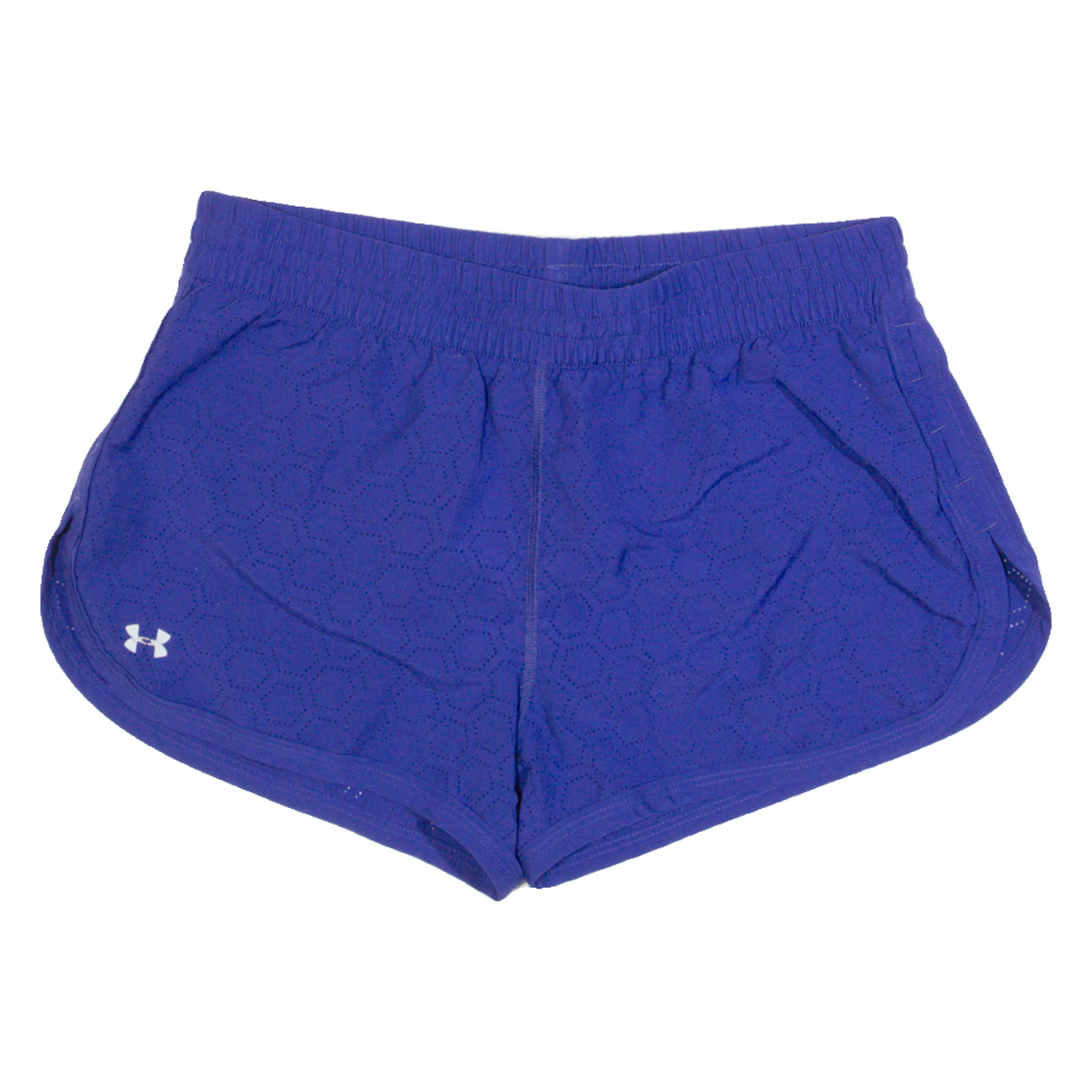 UNDER ARMOUR Womens Sports Shorts Purple Relaxed S W28 Refurbished - N/A refurbished available on Cerqular