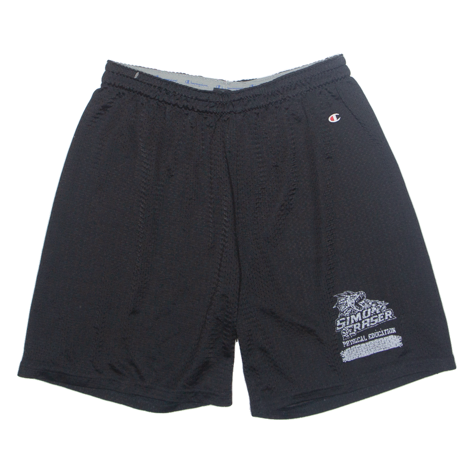 CHAMPION Simon Fraser Mens Sports Shorts Black Relaxed L W30 Refurbished - N/A refurbished available on Cerqular