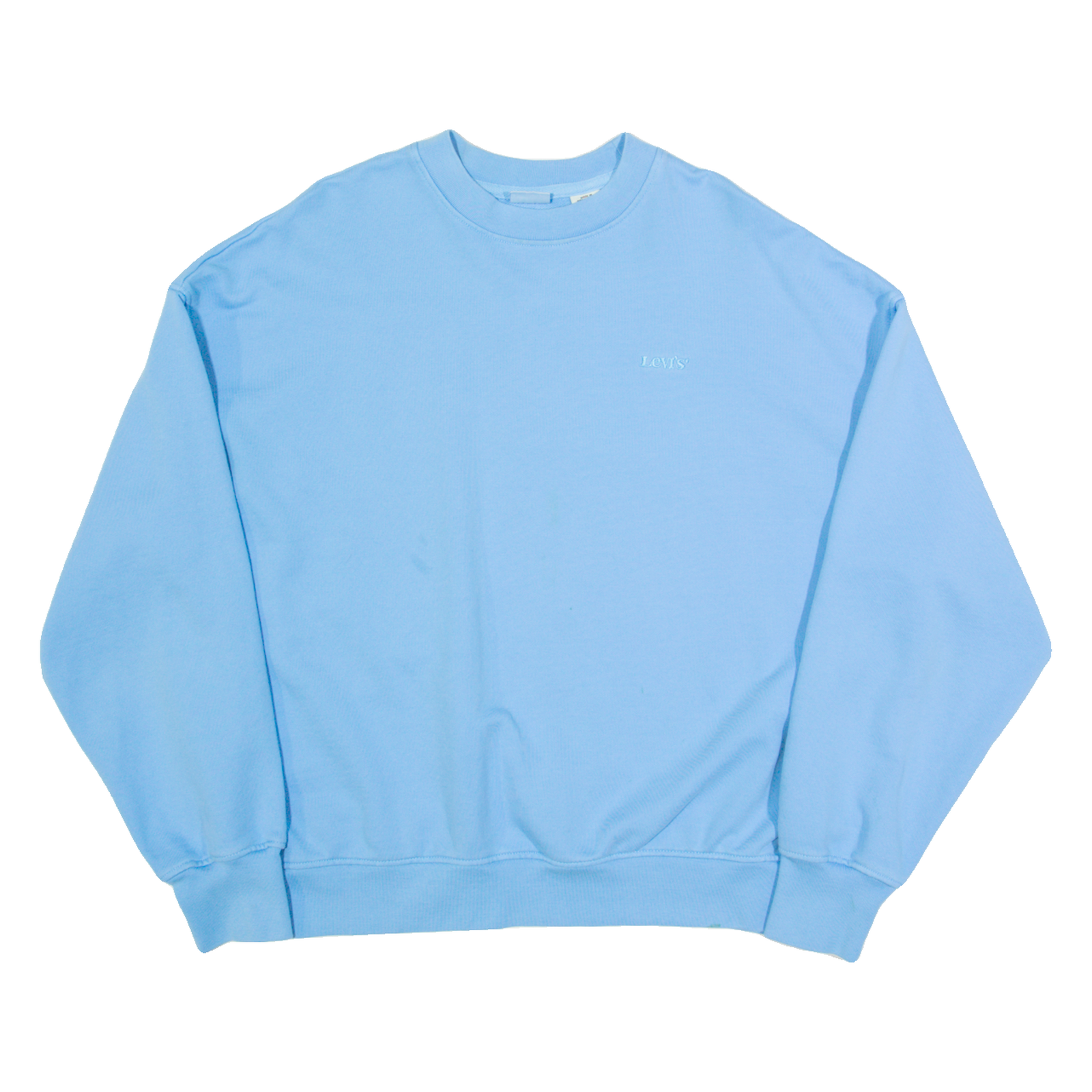 Buy LEVI'S Oversized Cropped Womens Sweatshirt Blue S Refurbished - $44.19 LEVI'S Oversized Cropped Womens Sweatshirt Blue S Refurbished - N/A refurbished available on Cerqular