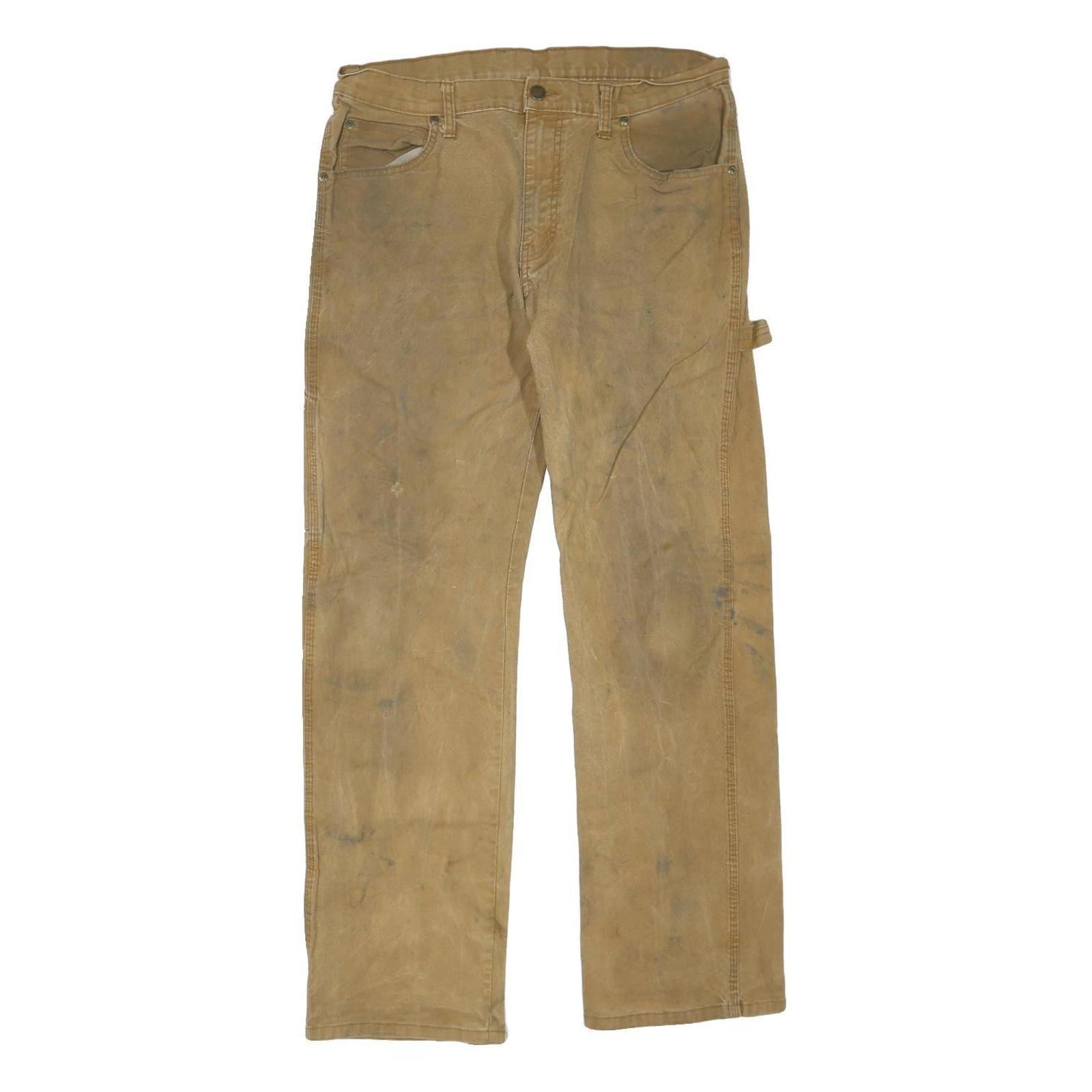Buy DICKIES Mens Jeans Beige Regular Straight Denim W34 L30 Workwear Utility Zip Refurbished - $31.19 DICKIES Mens Jeans Beige Regular Straight Denim W34 L30 Workwear Utility Zip Refurbished - N/A refurbished available on Cerqular