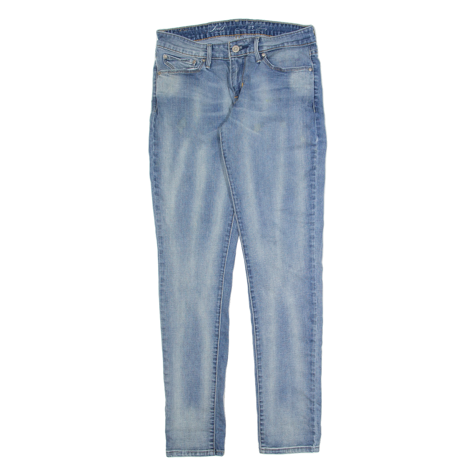 LEVI'S Demi Curve Womens Jeans Blue Slim Skinny W27 L32 Refurbished - N/A refurbished available on Cerqular