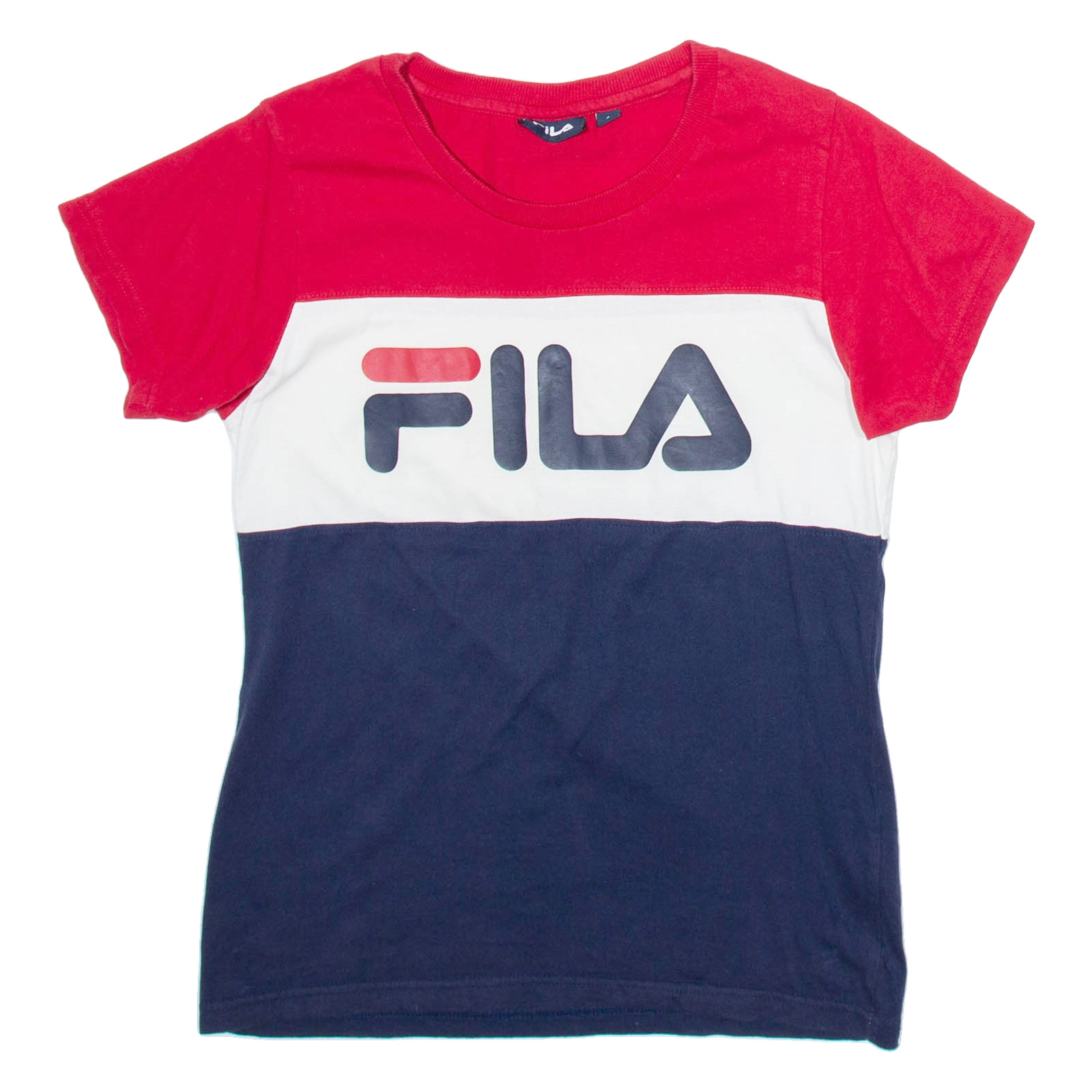 FILA Mens T-Shirt Red S Refurbished - N/A refurbished available on Cerqular