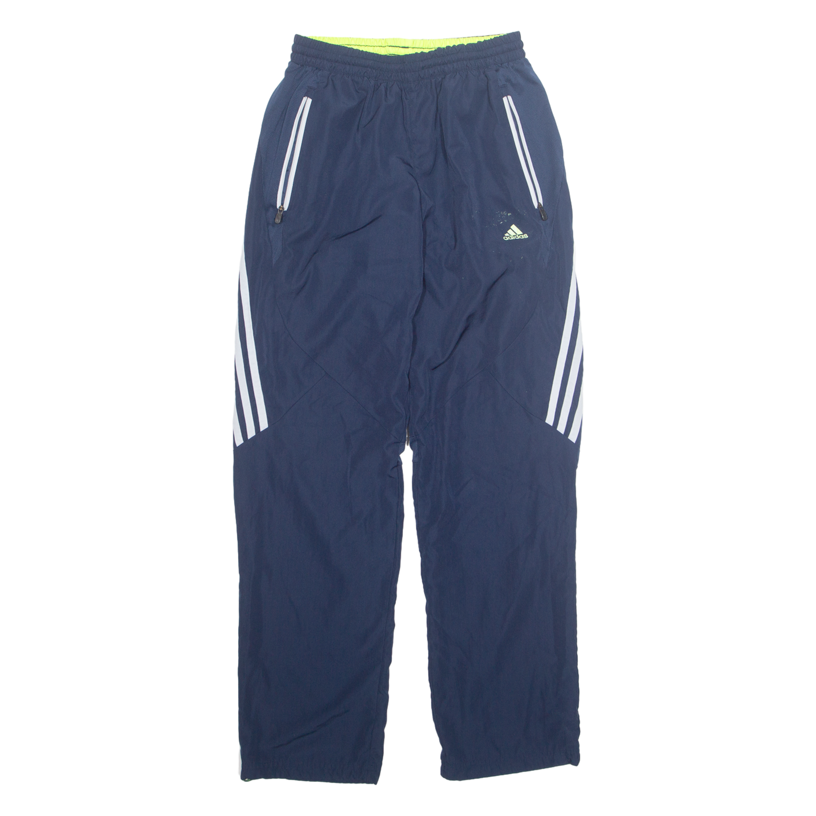 ADIDAS Mens Track Pants Blue Straight S W23 L31 Refurbished - N/A refurbished available on Cerqular