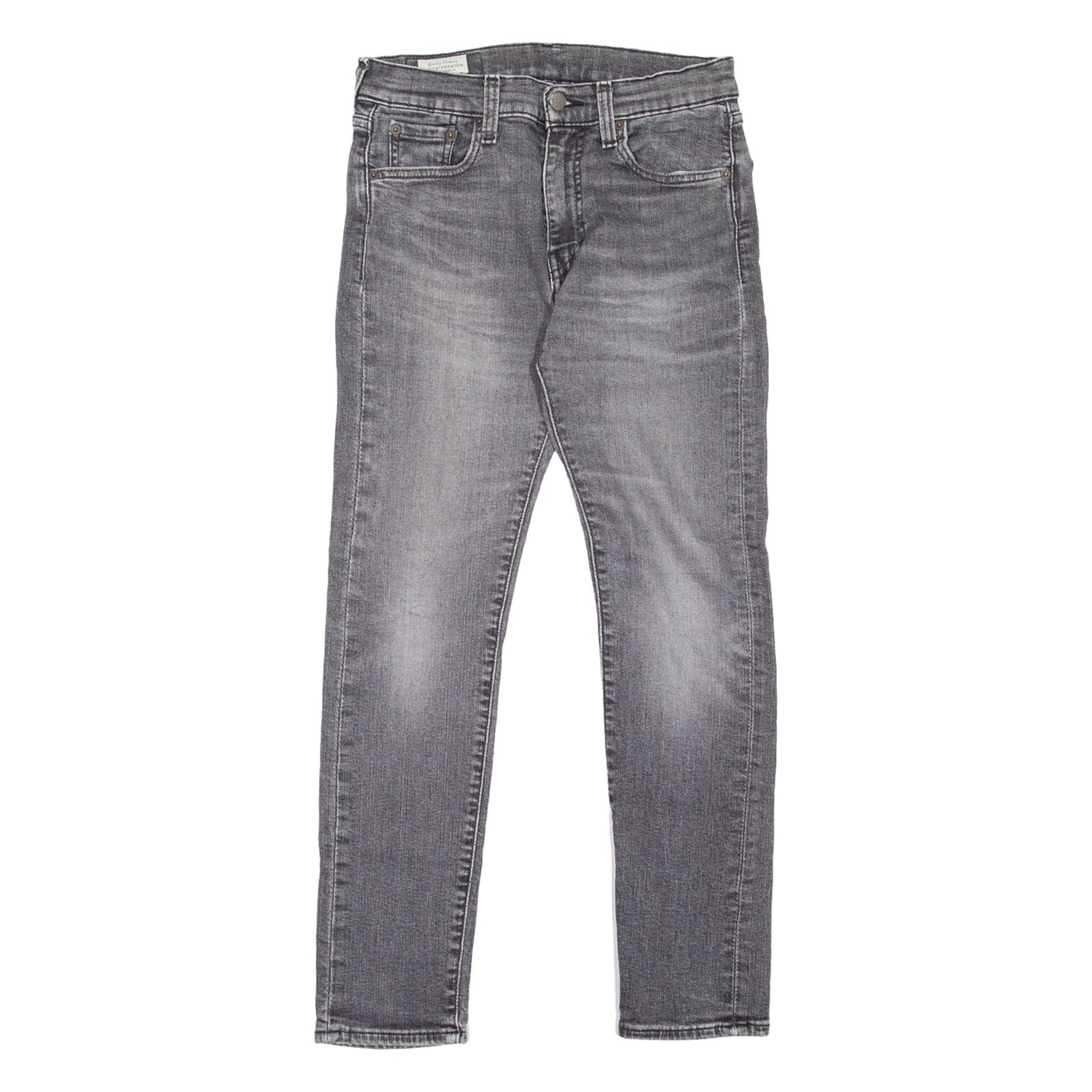 LEVI'S 519 BIG E Jeans Mens Grey Slim Skinny Stone Wash W30 L30 Refurbished - N/A refurbished available on Cerqular