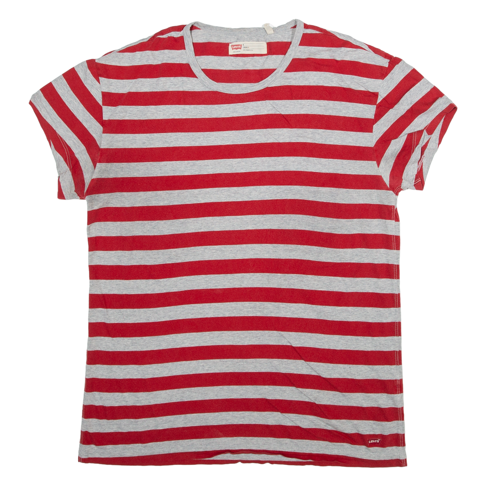 LEVI'S Standard Fit Womens T-Shirt Red M Refurbished - N/A refurbished available on Cerqular