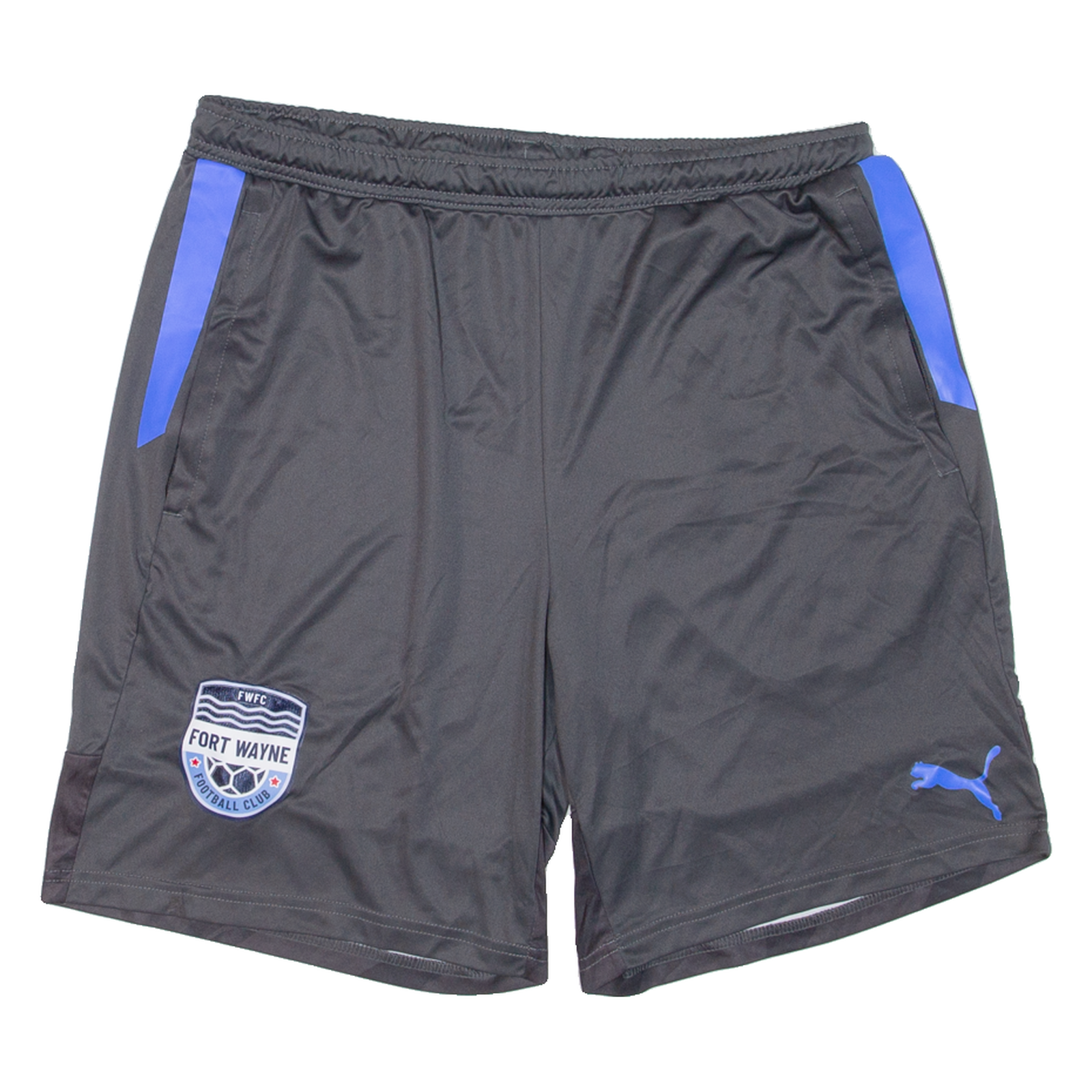 PUMA Fort Wayne Football Club Mens Sports Shorts Grey Relaxed L W30 Refurbished - N/A refurbished available on Cerqular