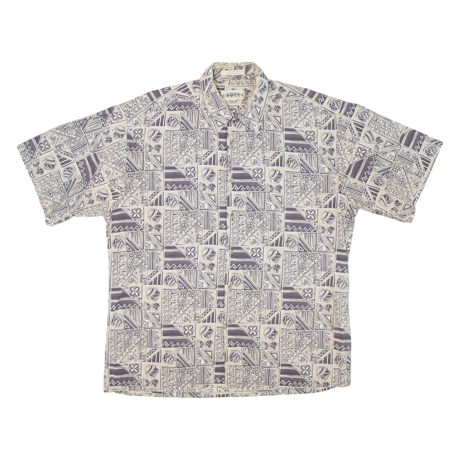 Buy CAMPIA Mens Shirt Beige Crazy Pattern L Refurbished - $18.19 CAMPIA Mens Shirt Beige Crazy Pattern L Refurbished - N/A refurbished available on Cerqular