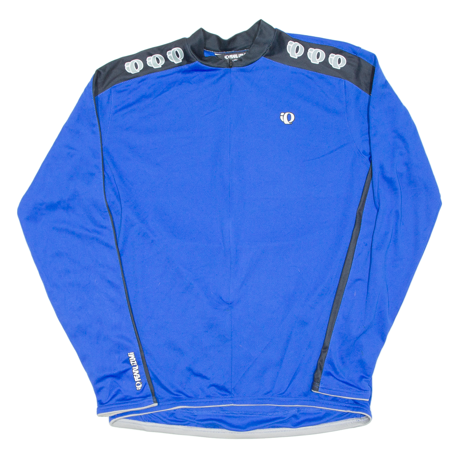 Cycling Mens Jersey Blue Long Sleeve 1/2 Zip L Refurbished - N/A refurbished available on Cerqular