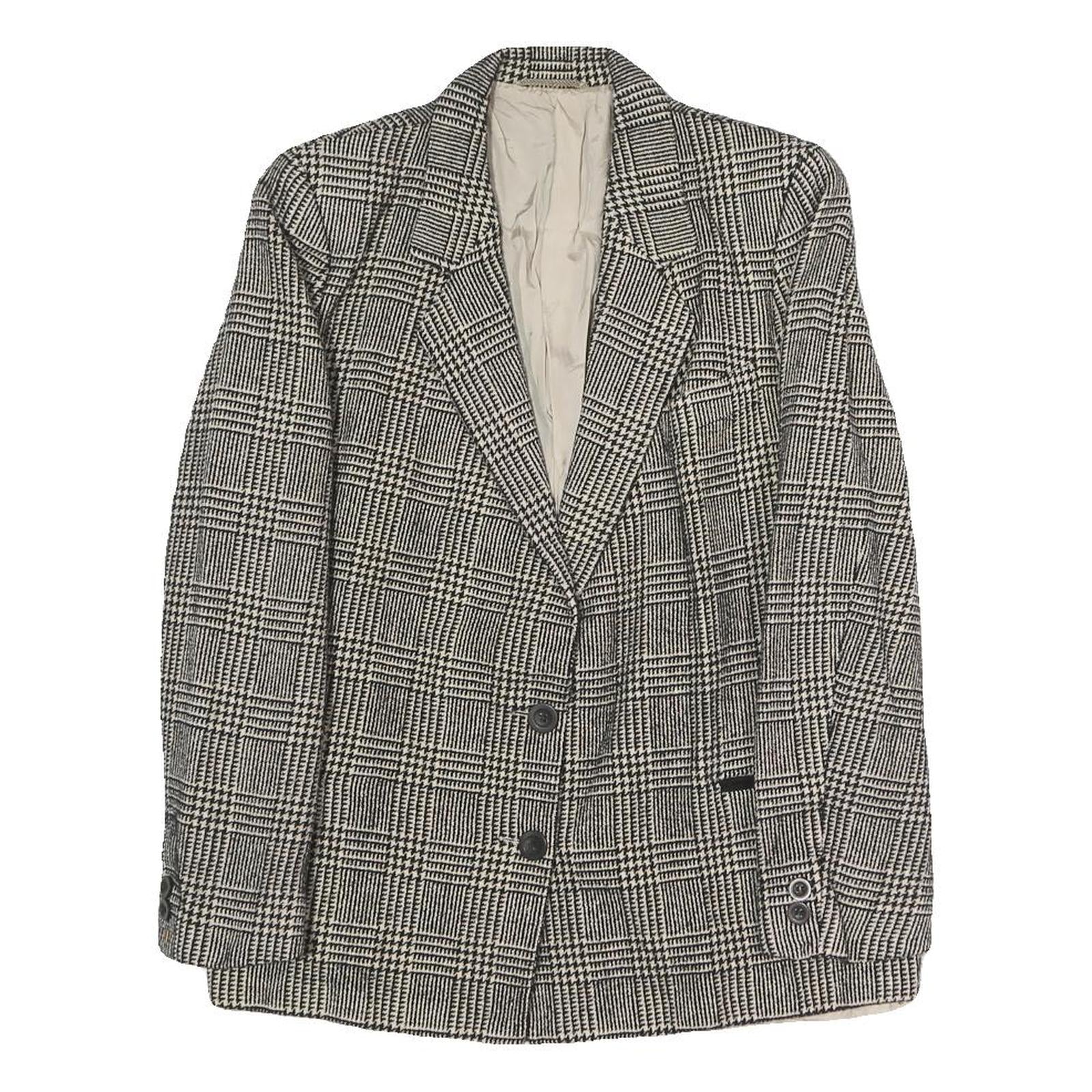Buy RITE EX LADY LINE Womens Black & White Checked Jacket S Woven Tailored Button Refurbished - $48.09 RITE EX LADY LINE Womens Black & White Checked Jacket S Woven Tailored Button Refurbished - N/A refurbished available on Cerqular