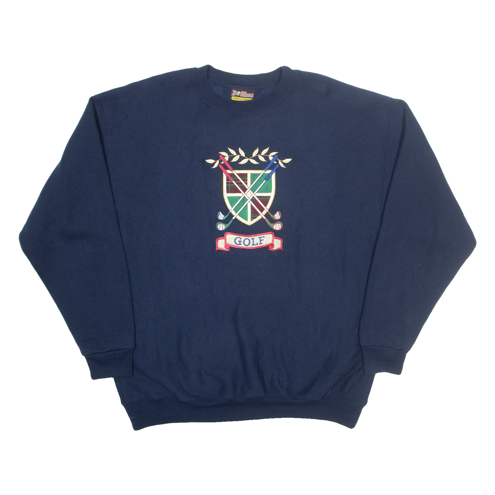 Buy B WEAR Sportswear Golf Mens Sweatshirt Blue 90s USA XL Refurbished - $23.39 B WEAR Sportswear Golf Mens Sweatshirt Blue 90s USA XL Refurbished - N/A refurbished available on Cerqular