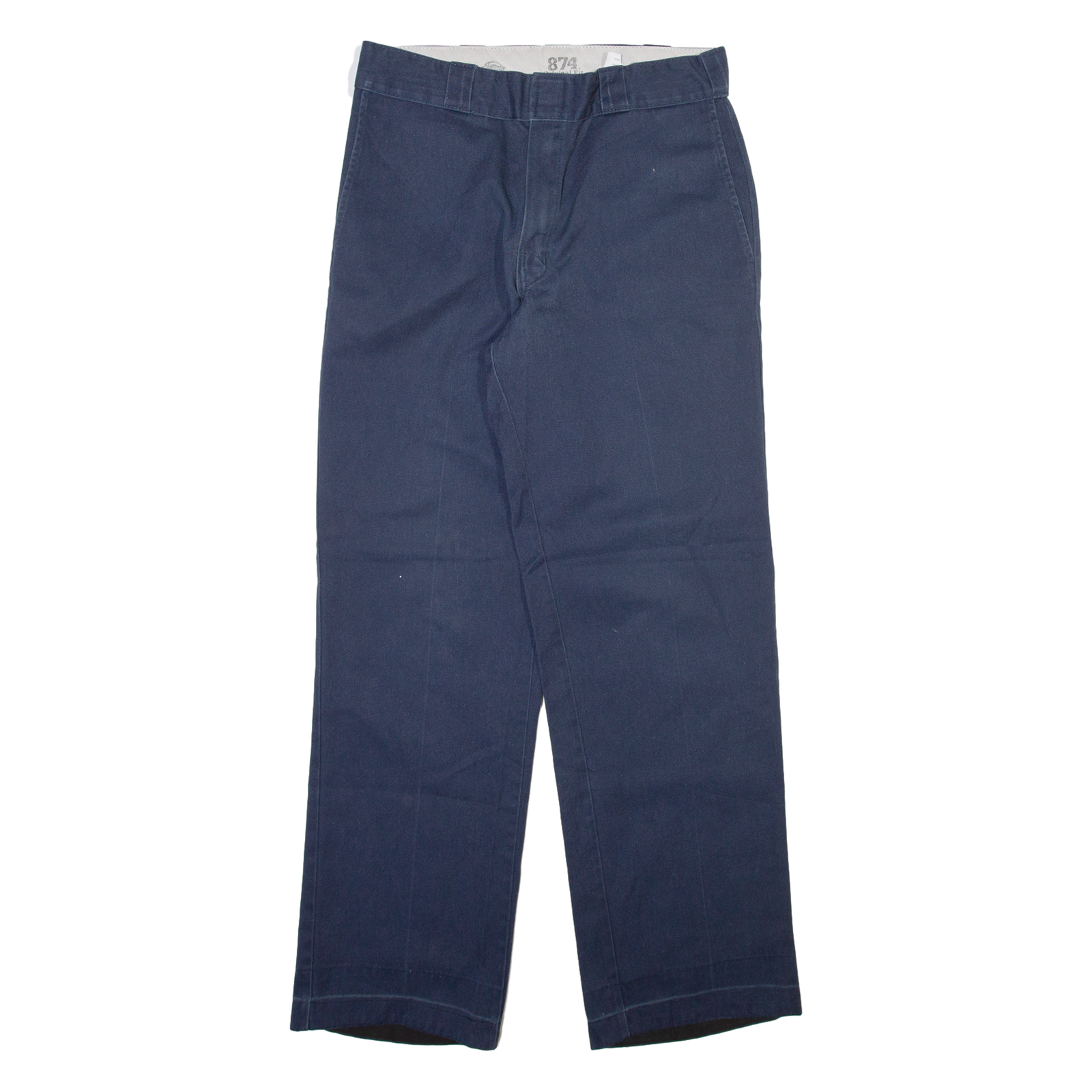 DICKIES 874 Workwear Mens Trousers Blue Regular Straight W30 L30 Refurbished - N/A refurbished available on Cerqular