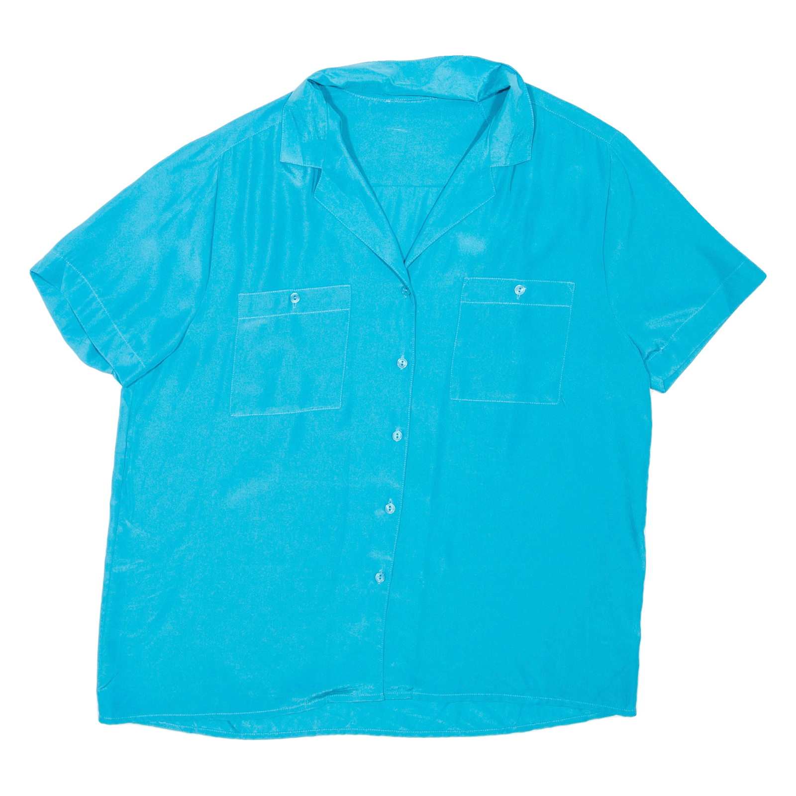 Womens Shirt Blue Collared L Refurbished - N/A refurbished available on Cerqular
