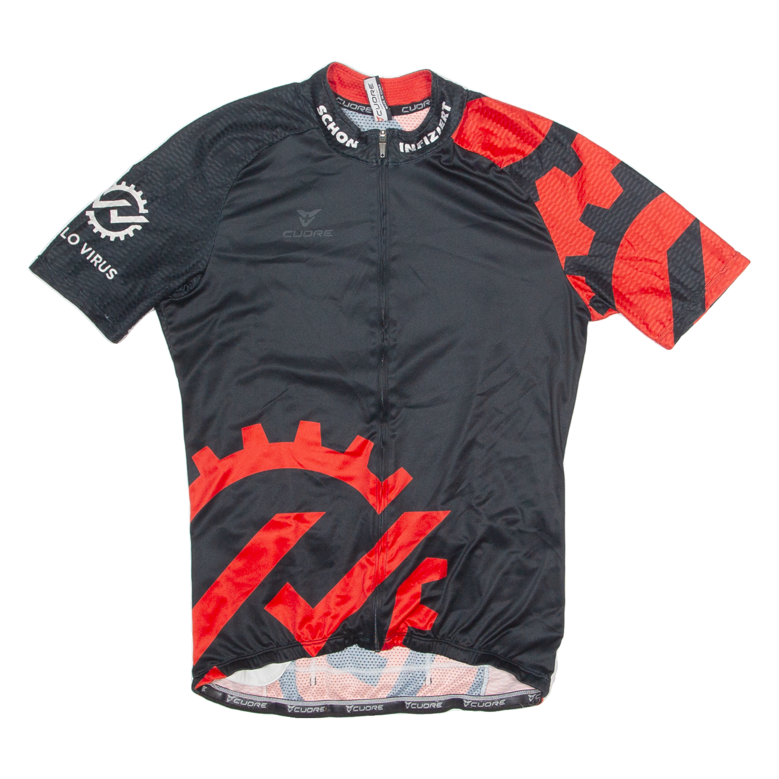 CUORE Cycling Mens Jersey Black 1/4 Zip S Refurbished - N/A refurbished available on Cerqular