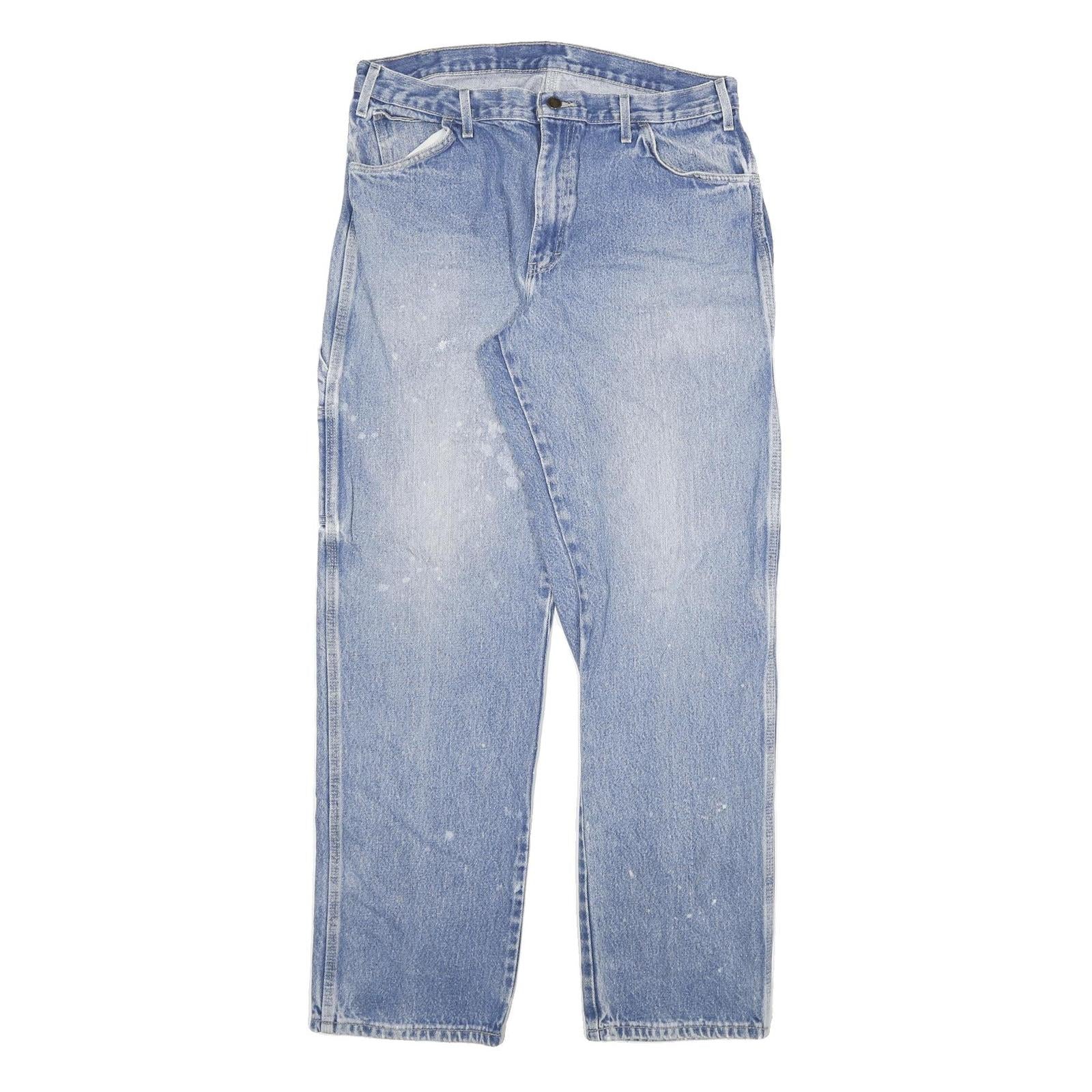 Buy DICKIES Mens Regular Fit Blue Denim Jeans W36 L34 Cotton Blend Zip Pockets Refurbished - $37.69 DICKIES Mens Regular Fit Blue Denim Jeans W36 L34 Cotton Blend Zip Pockets Refurbished - N/A refurbished available on Cerqular