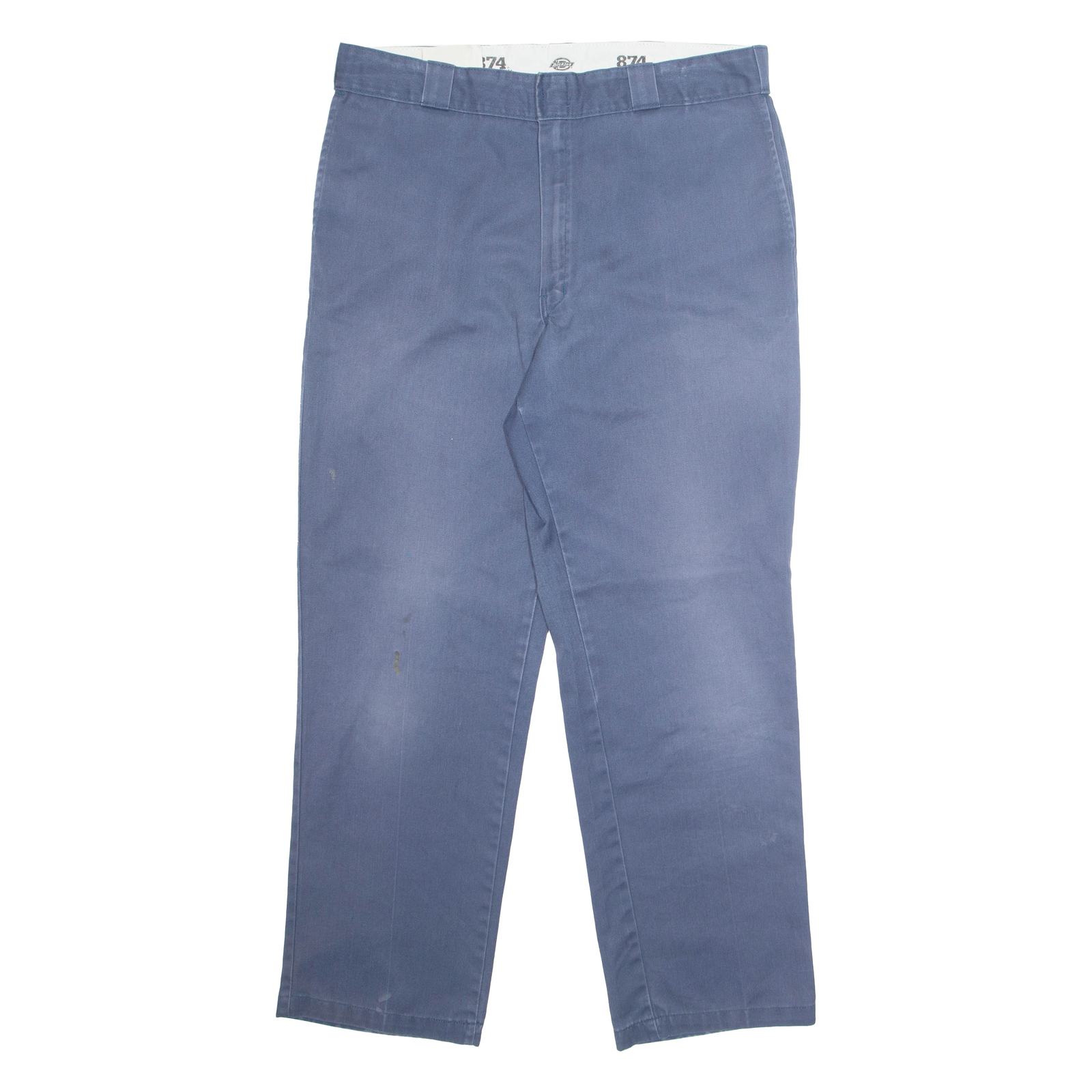 DICKIES Chino Workwear 874 Mens Trousers Blue Regular Straight W38 L32 Refurbished - N/A refurbished available on Cerqular