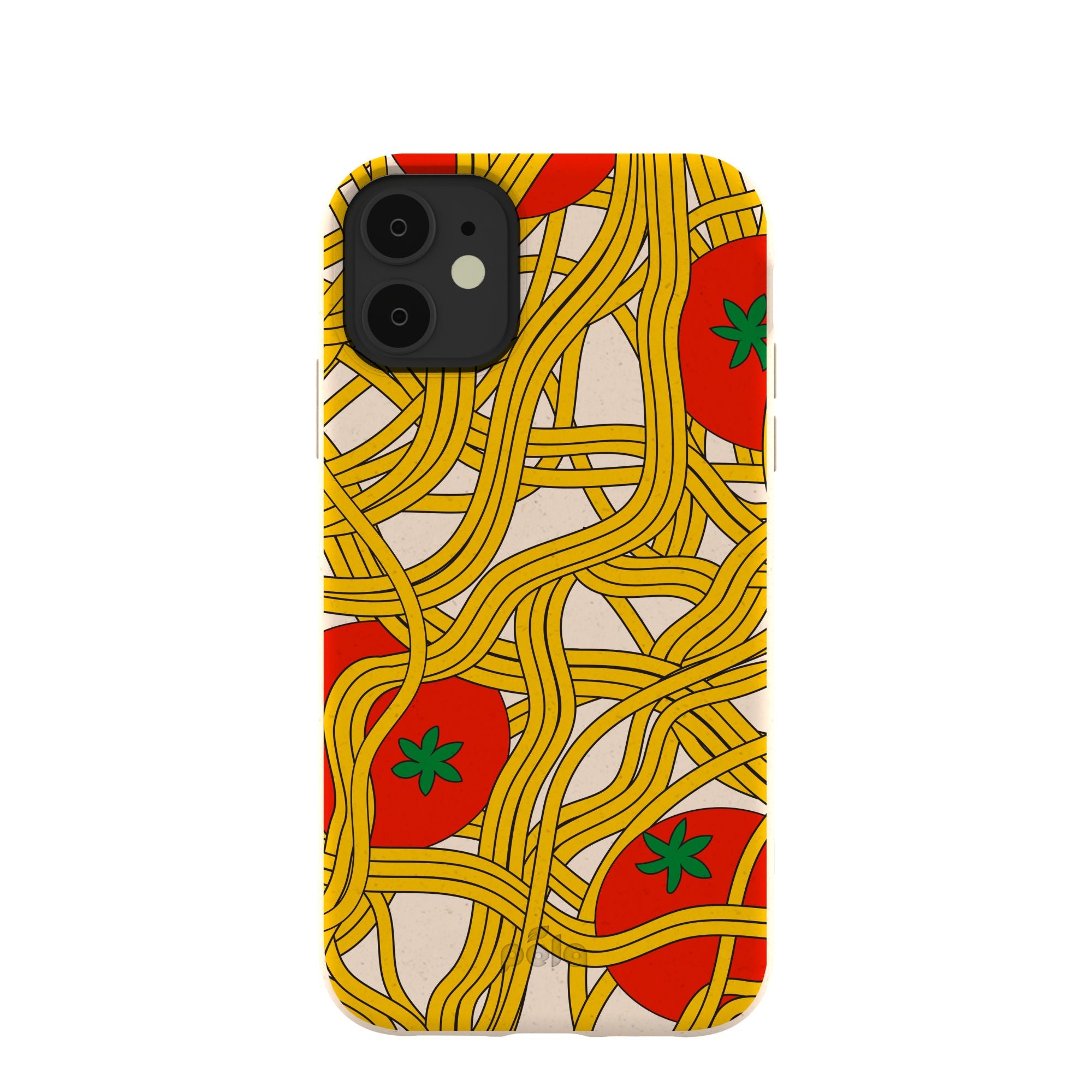 Seashell Spaghetti Splash iPhone 11 Case Refurbished - Pela Case refurbished available on Cerqular