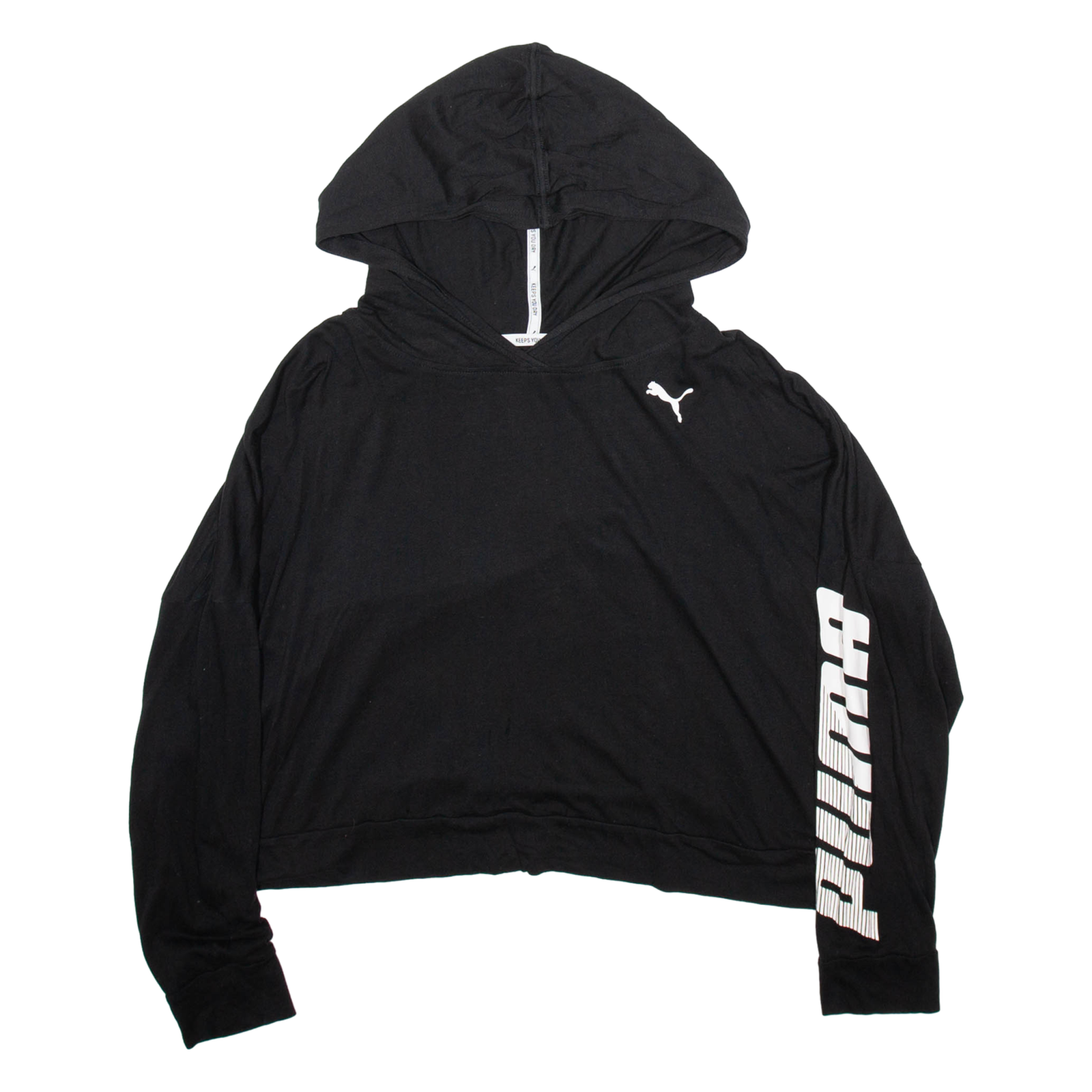 Buy PUMA Womens Black Hoodie M Refurbished - $25.99 PUMA Womens Black Hoodie M Refurbished - N/A refurbished available on Cerqular
