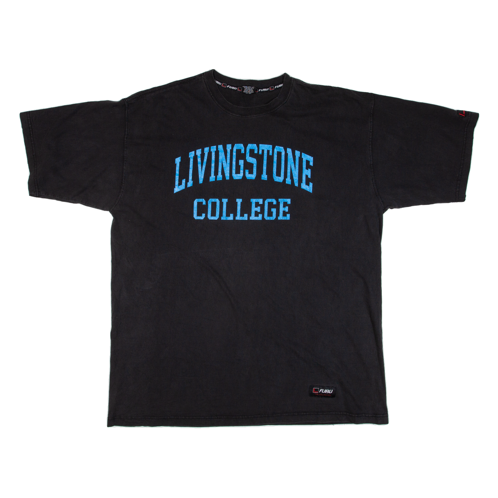 FUBU Livingstone College Mens T-Shirt Black 2XL Refurbished - N/A refurbished available on Cerqular