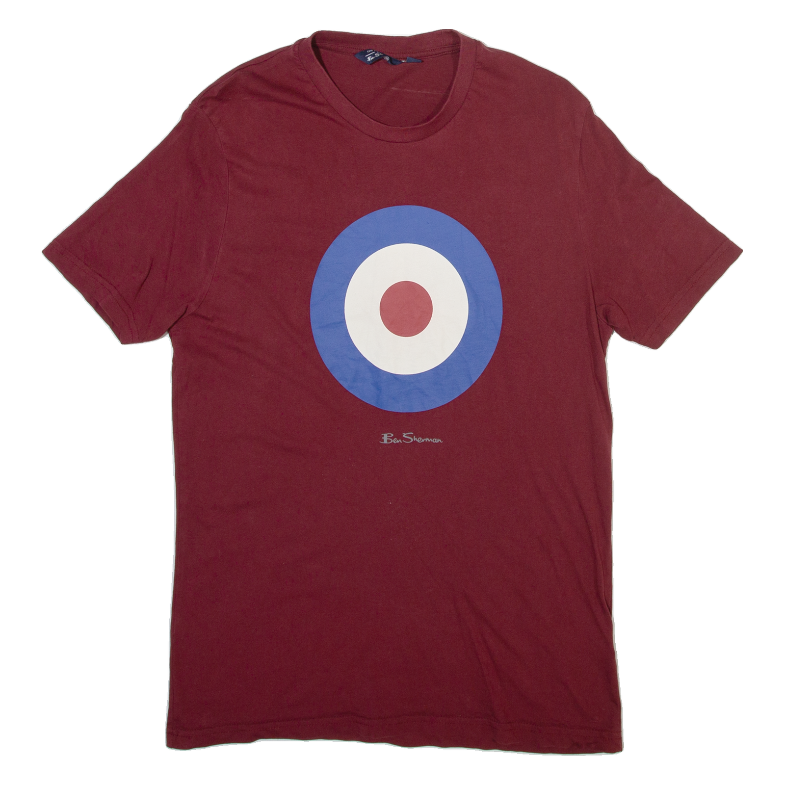 BEN SHERMAN Mens T-Shirt Red M Refurbished - N/A refurbished available on Cerqular