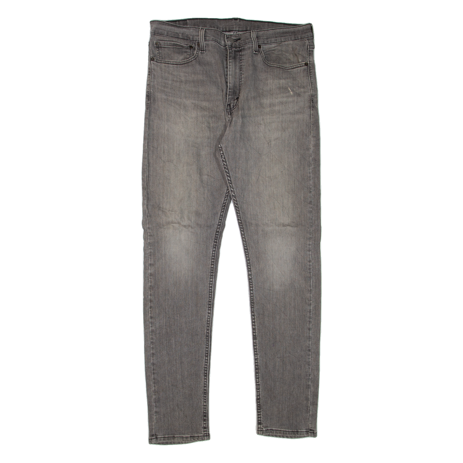 LEVI'S 510 Jeans Mens Grey Slim Skinny Stone Wash W34 L34 Refurbished - N/A refurbished available on Cerqular