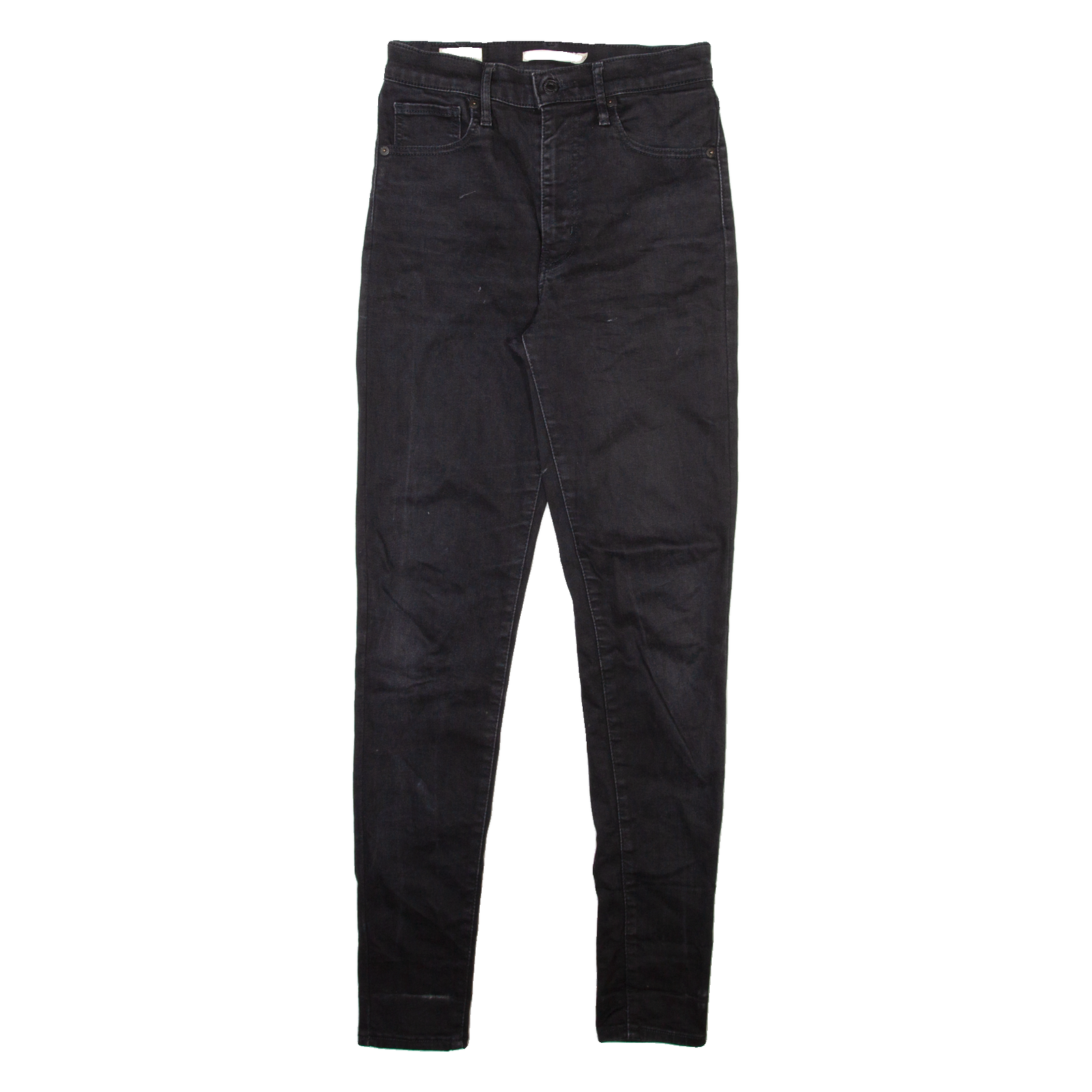 LEVI'S Mile High Big E Womens Jeans Black Slim Skinny W25 L29 Refurbished - N/A refurbished available on Cerqular