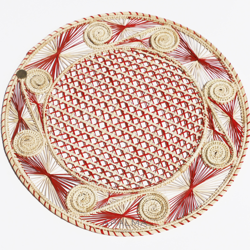 Buy Caracoli Color Placemat - Pack of 6 - Table Decor | Color: Red Refurbished - $156.00 Caracoli Color Placemat - Pack of 6 - Table Decor | Color: Red Refurbished - Apalma Handmade refurbished available on Cerqular