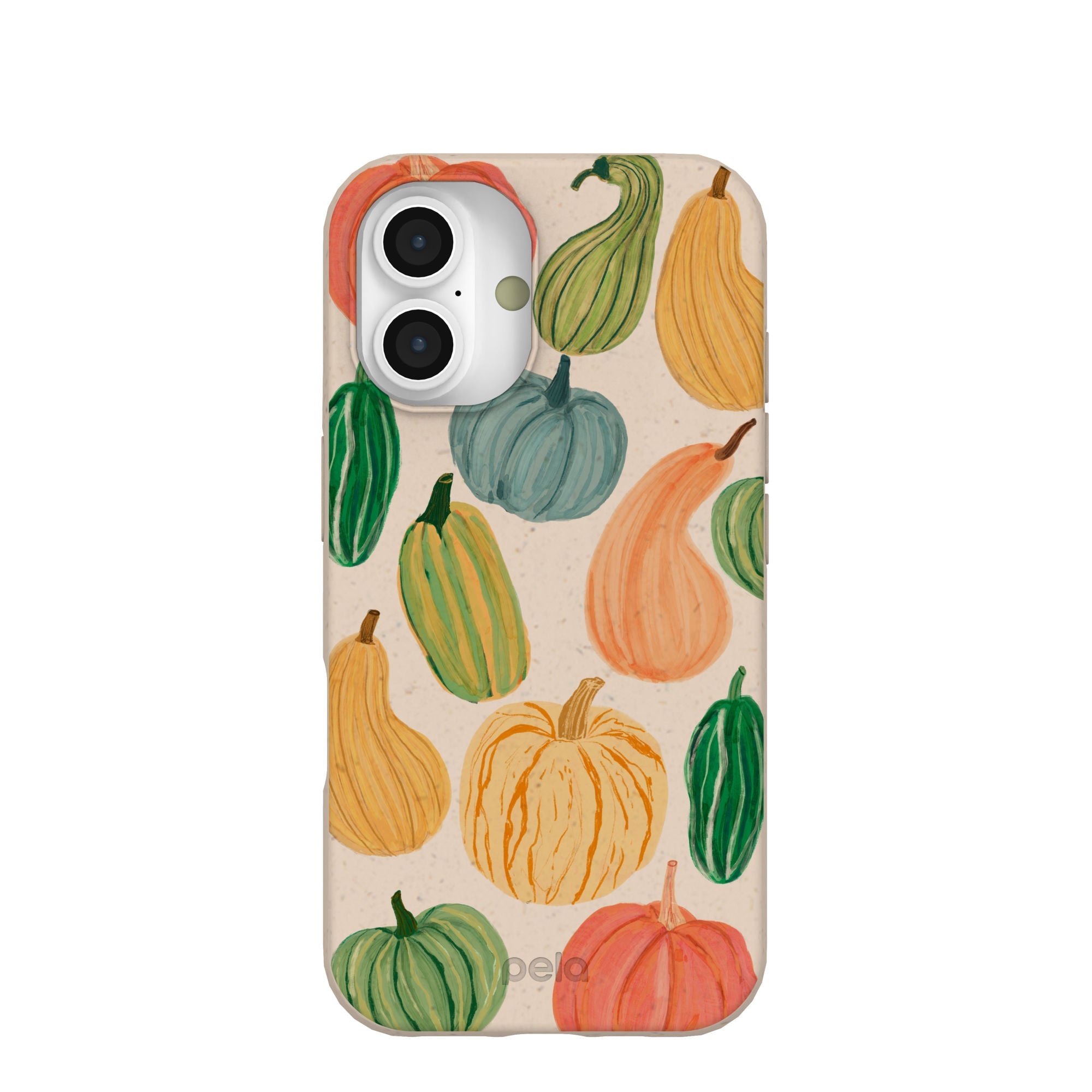 Seashell Autumn Garden iPhone 16 Case Refurbished - Pela Case refurbished available on Cerqular