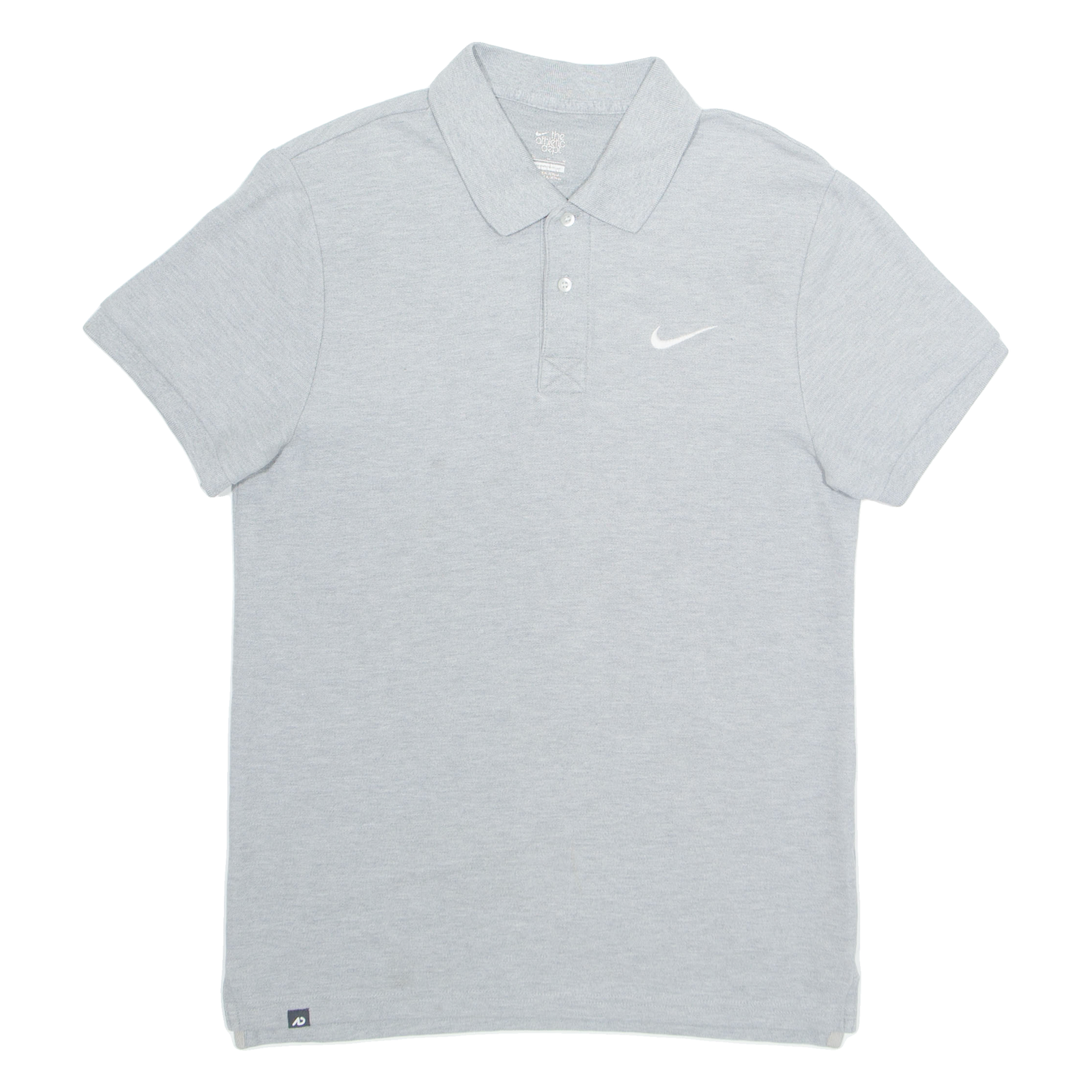 NIKE Mens Polo Shirt Grey M Refurbished - N/A refurbished available on Cerqular