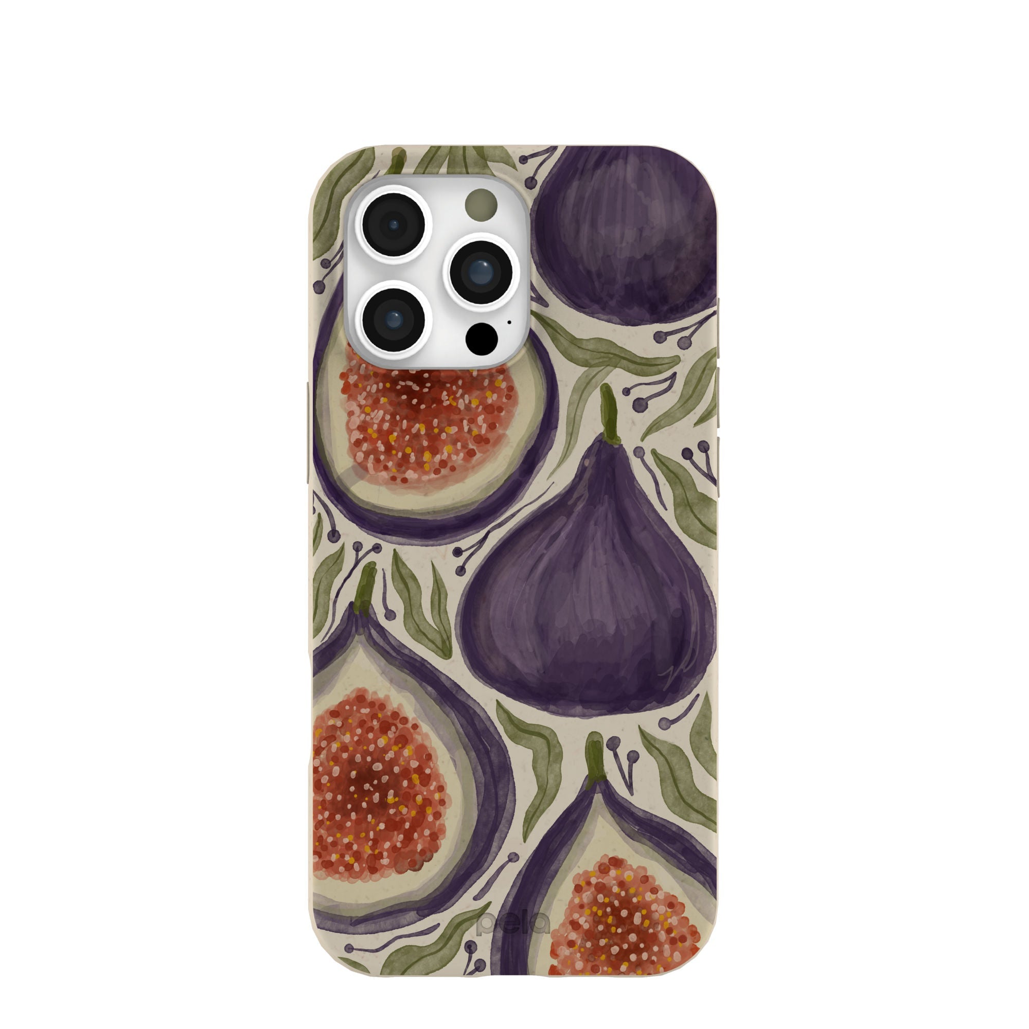 London Fog Fig Season iPhone 16 Pro Max Case Refurbished - Pela Case refurbished available on Cerqular