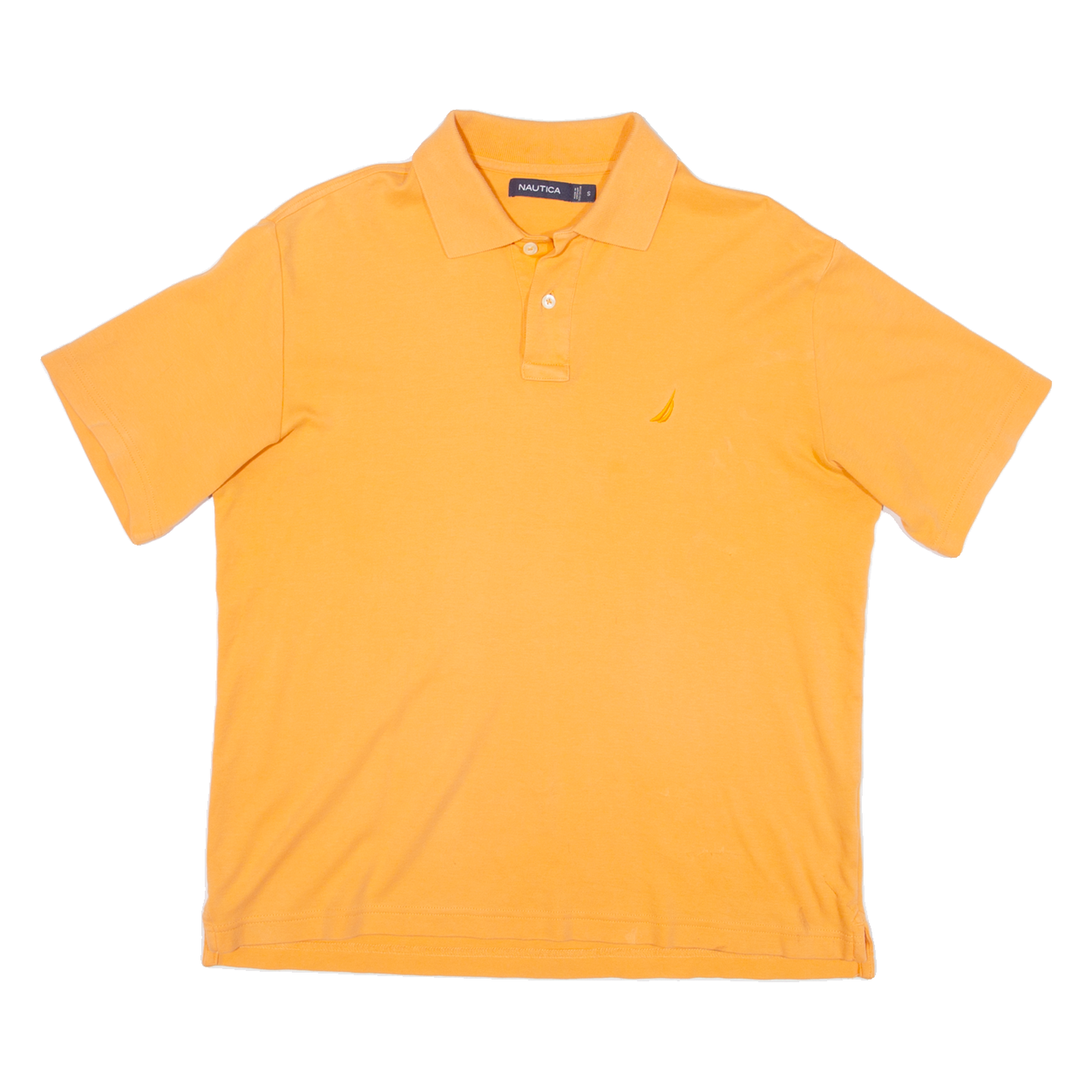 NAUTICA Mens Polo Shirt Orange S Refurbished - N/A refurbished available on Cerqular