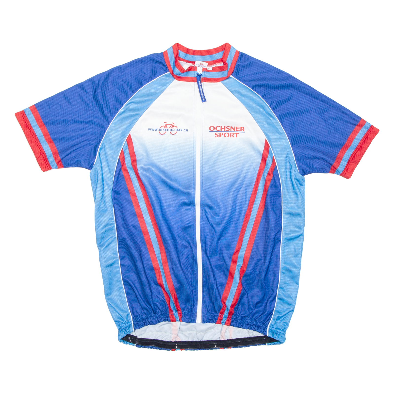 Cycling Mens Jersey Blue 1/2 Zip XL Refurbished - N/A refurbished available on Cerqular