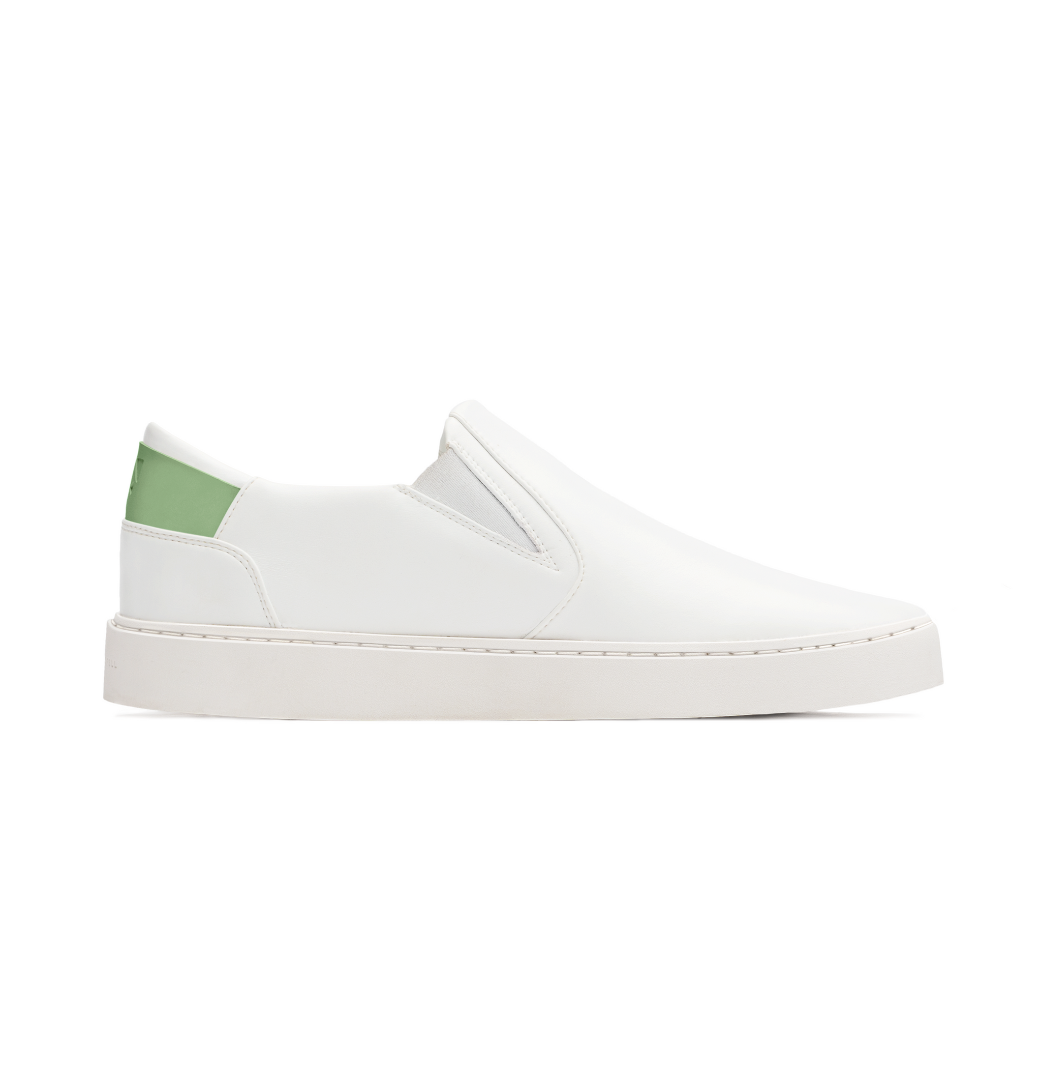 Buy Women's Slip On | White-Green | Size: 7.5 Refurbished - $145.00 Women's Slip On | White-Green | Size: 7.5 Refurbished - Thousand Fell refurbished available on Cerqular
