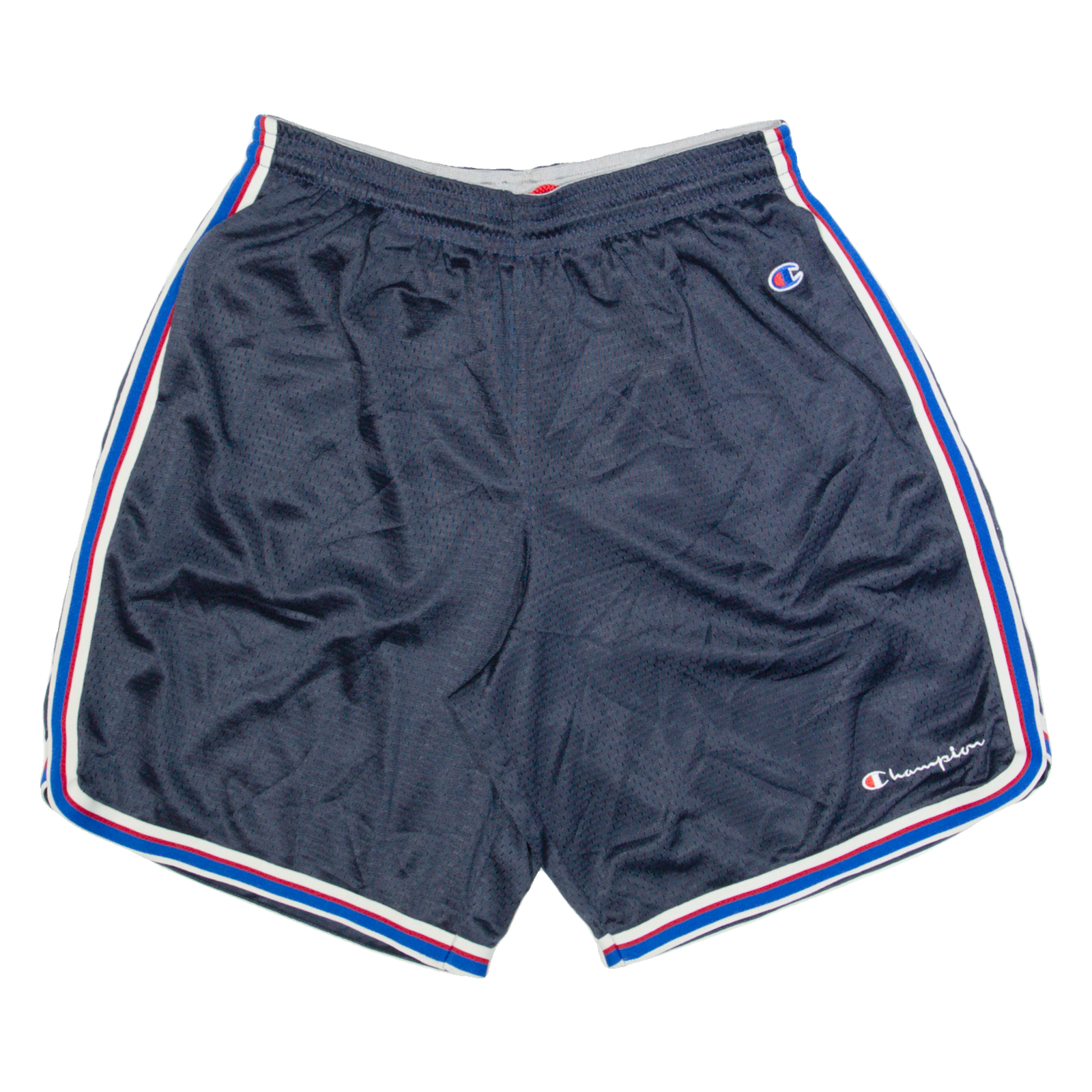 CHAMPION Mens Sports Shorts Blue Relaxed L W27 Refurbished - N/A refurbished available on Cerqular
