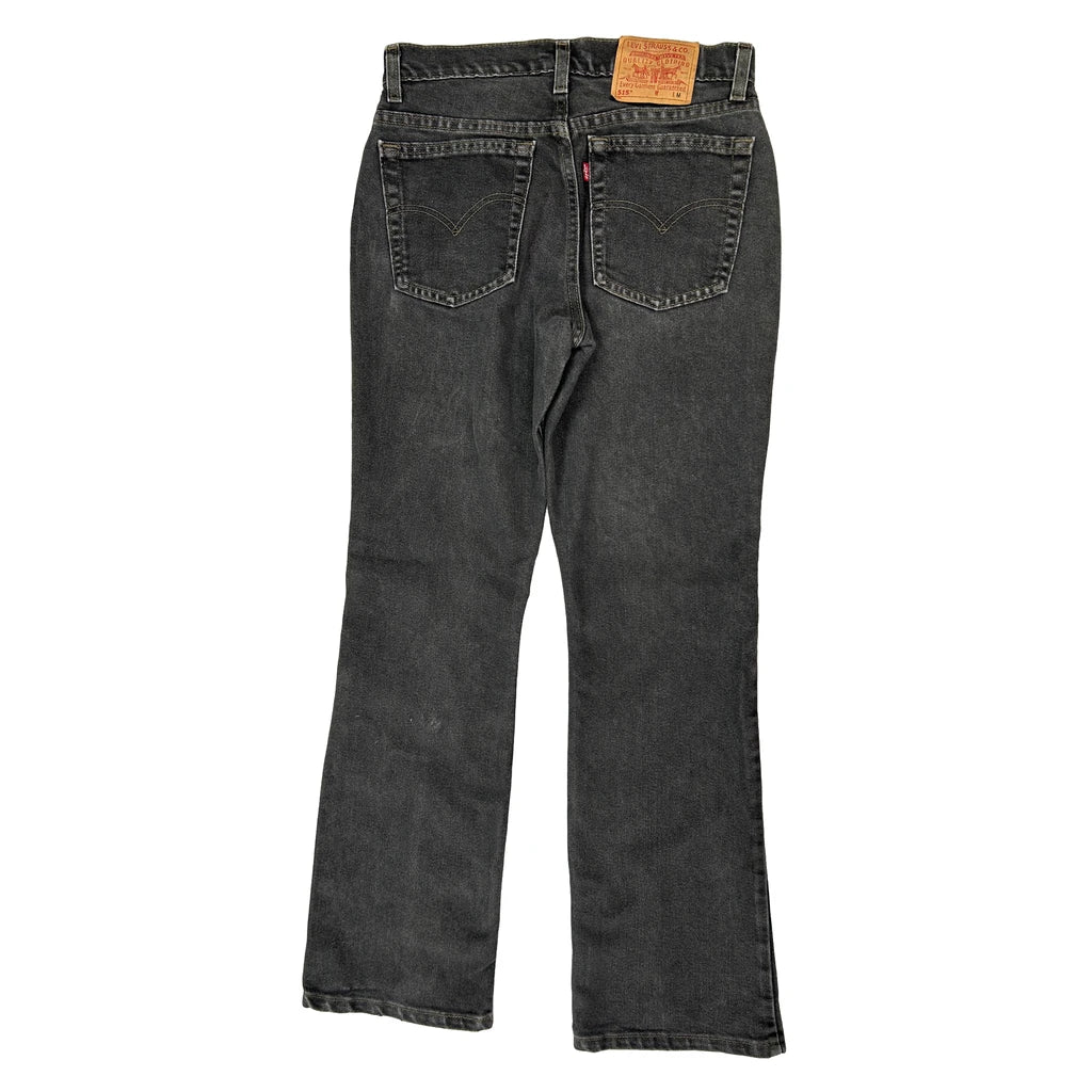 515 Levis Boot Cut Jeans - 30W 30L Grey Cotton Refurbished - Thrifted (note: this is a term often used to describe second- refurbished available on Cerqular