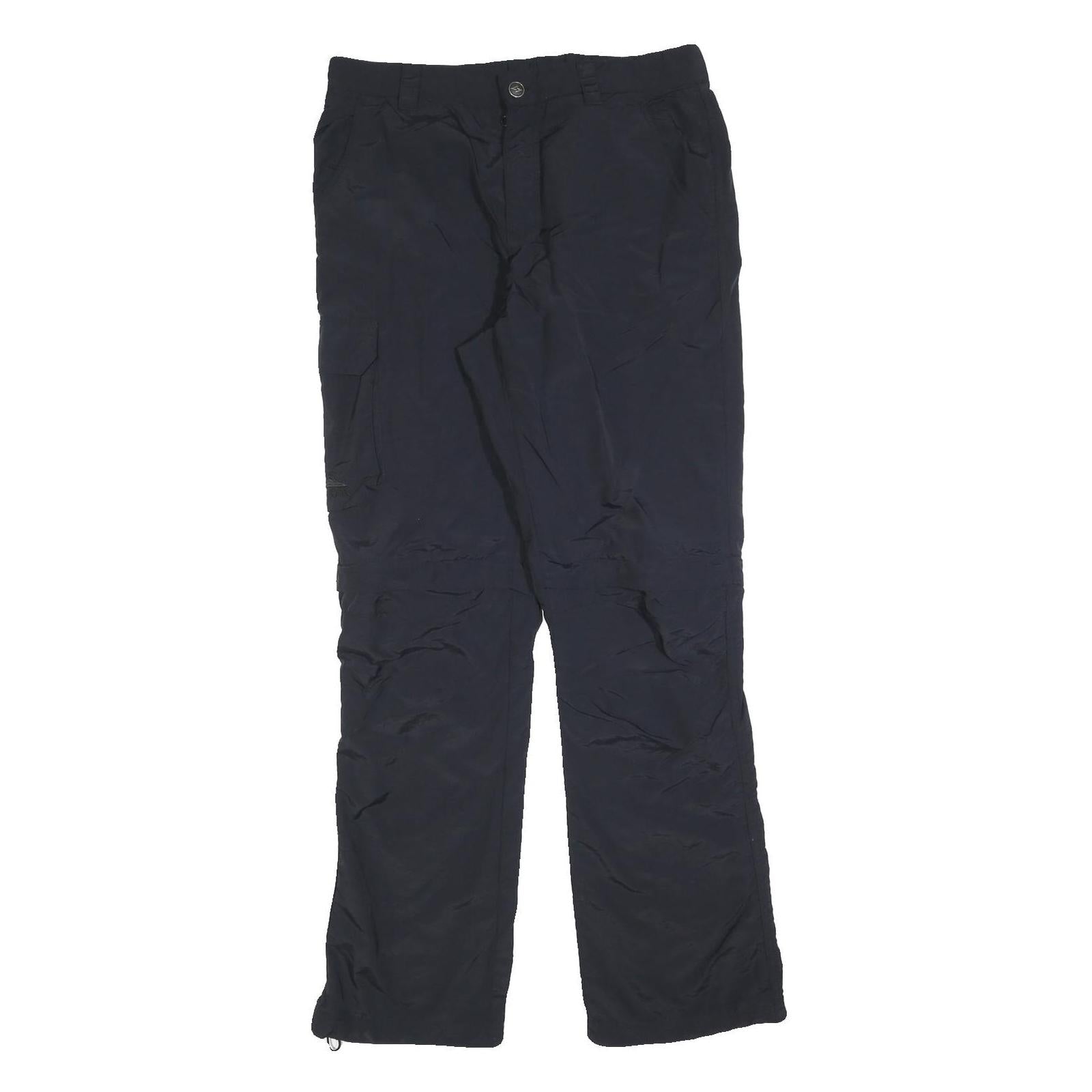 CRIVIT Mens Polyester Blend Black Regular Fit Straight Trousers W34 L32 Outdoor Refurbished - N/A refurbished available on Cerqular