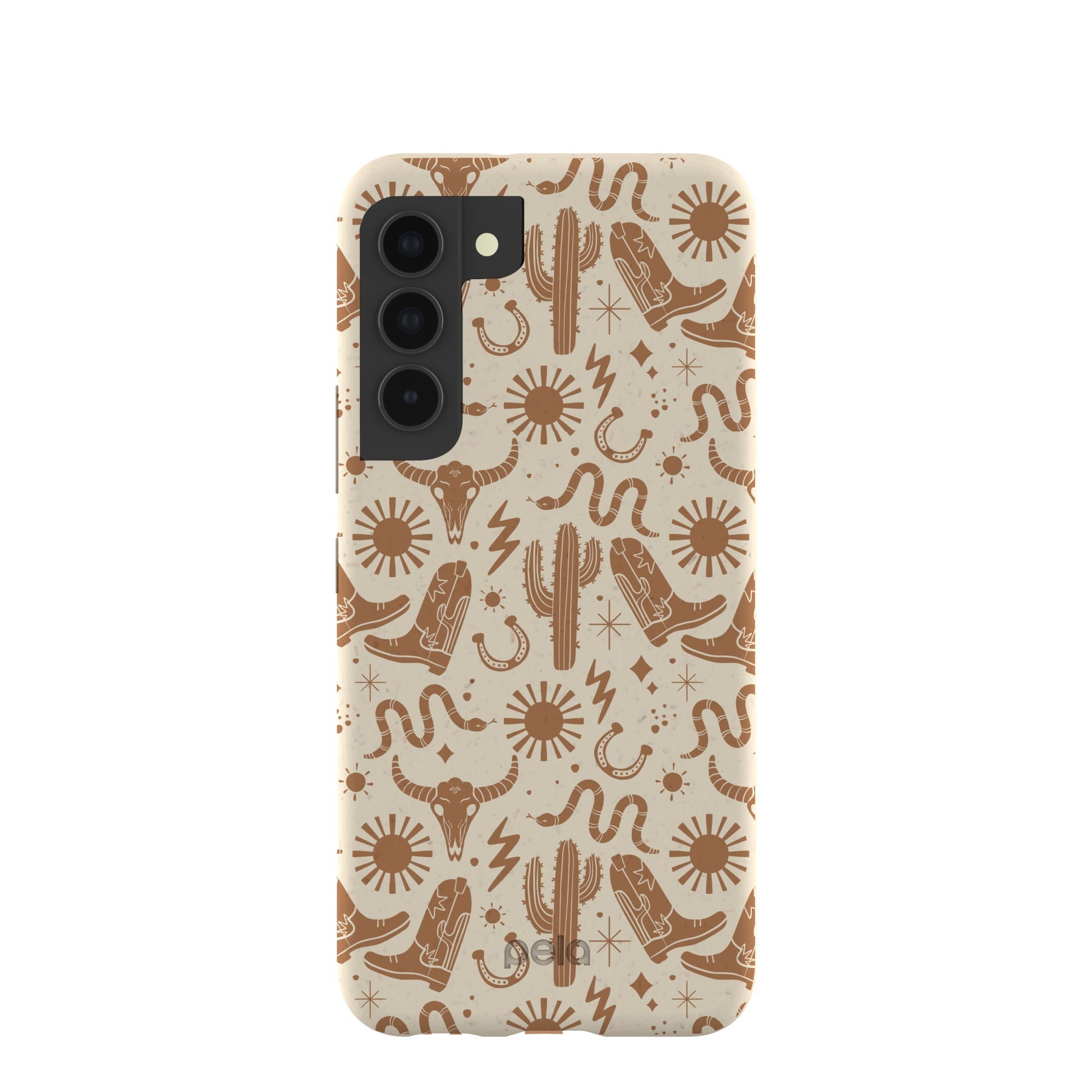 London Fog Wild West Samsung Galaxy S22 Case Refurbished - Pela Case refurbished available on Cerqular