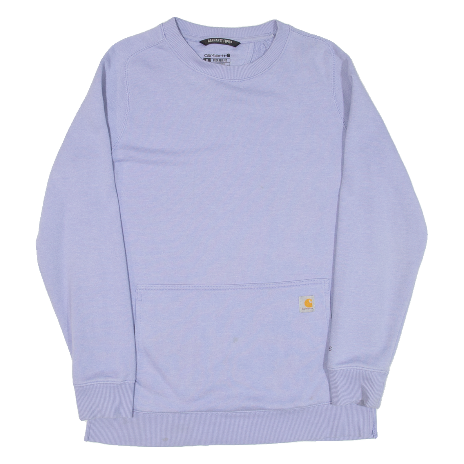 CARHARTT Relaxed Fit Womens Sweatshirt Purple M Refurbished - N/A refurbished available on Cerqular