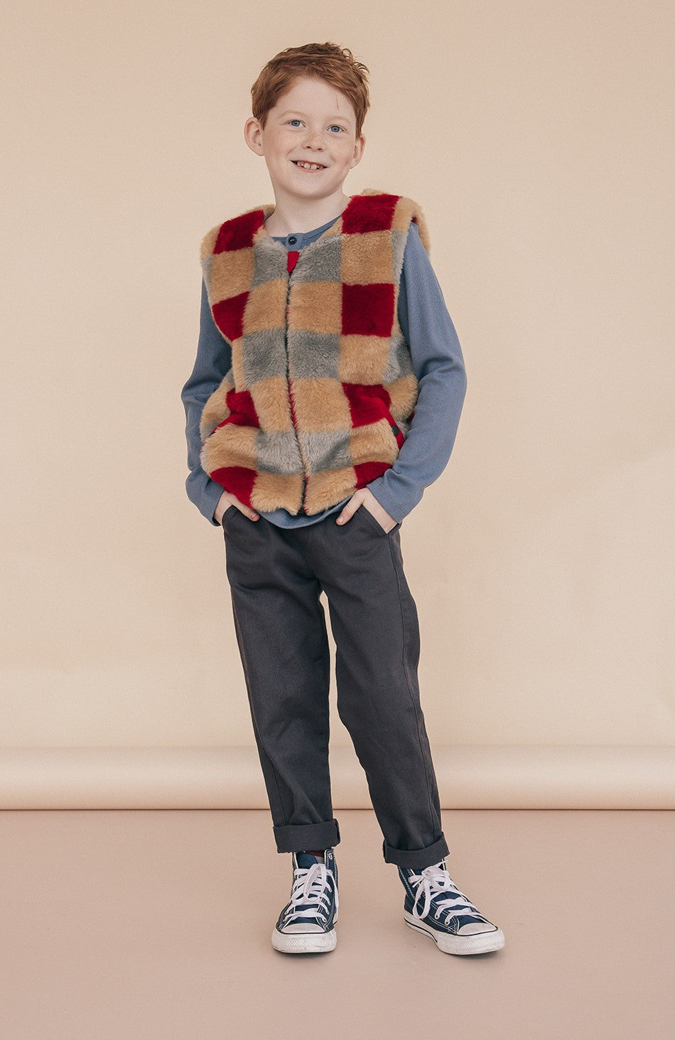 Denim chinos from organic cotton | Size: 4-6 Refurbished - N/A (Note: This brand may not be well-known globally refurbished available on Cerqular