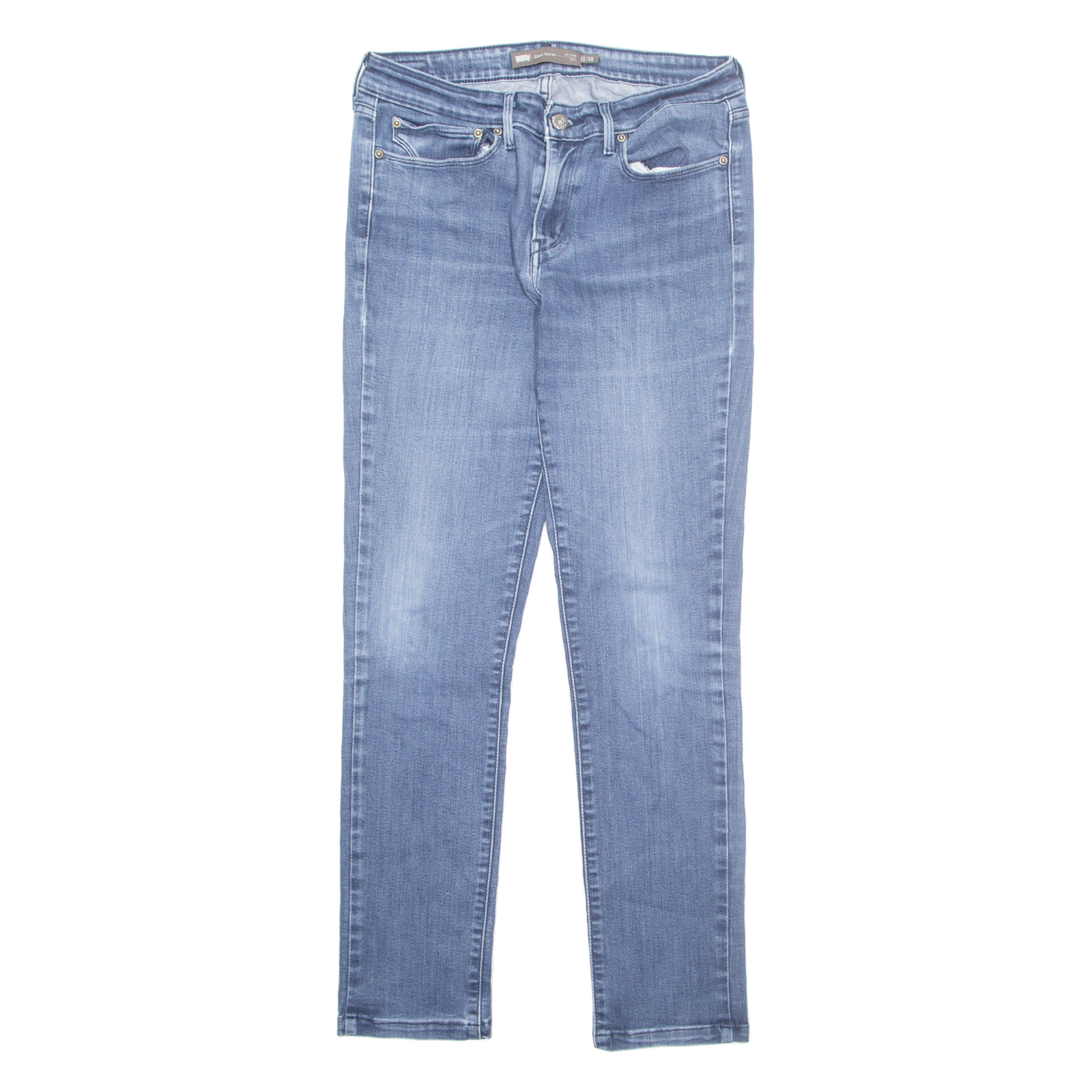 LEVI'S Womens Jeans Blue Slim Skinny W30 L30 Refurbished - N/A refurbished available on Cerqular