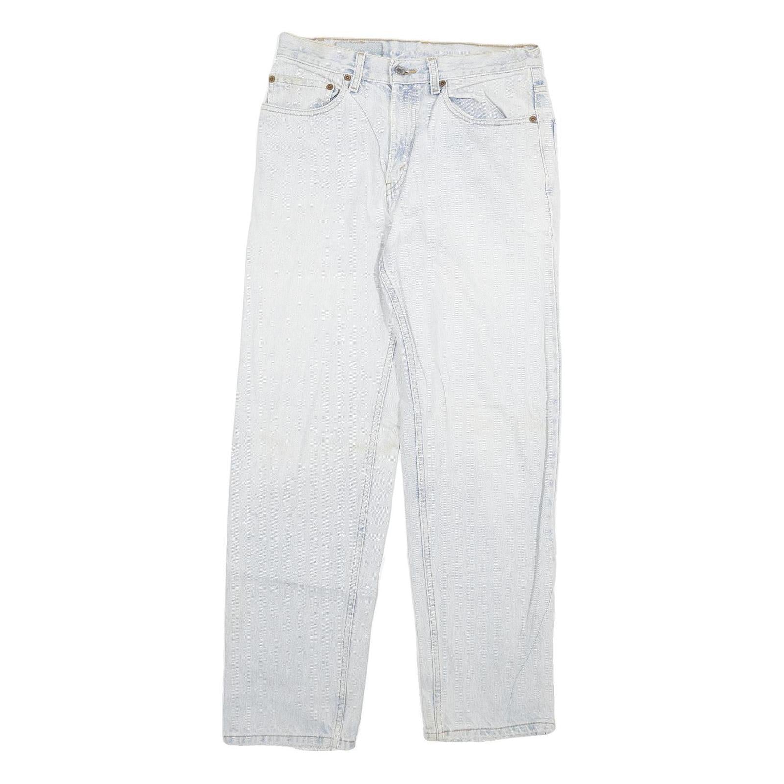 LEVI'S 550 Mens Jeans Blue Regular Loose Denim Light W28 L31 Classic Zip Refurbished - N/A refurbished available on Cerqular