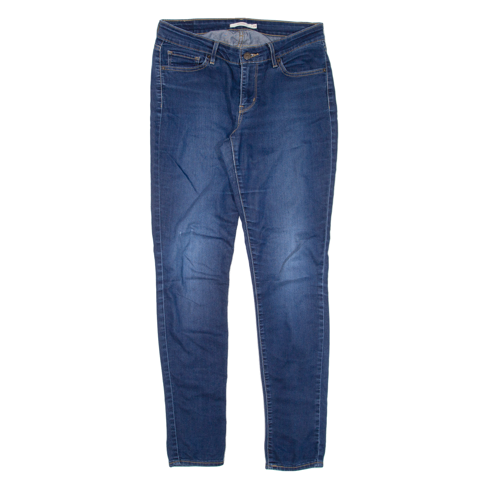 LEVI'S 711 Womens Jeans Blue Slim Skinny W29 L31 Refurbished - N/A refurbished available on Cerqular
