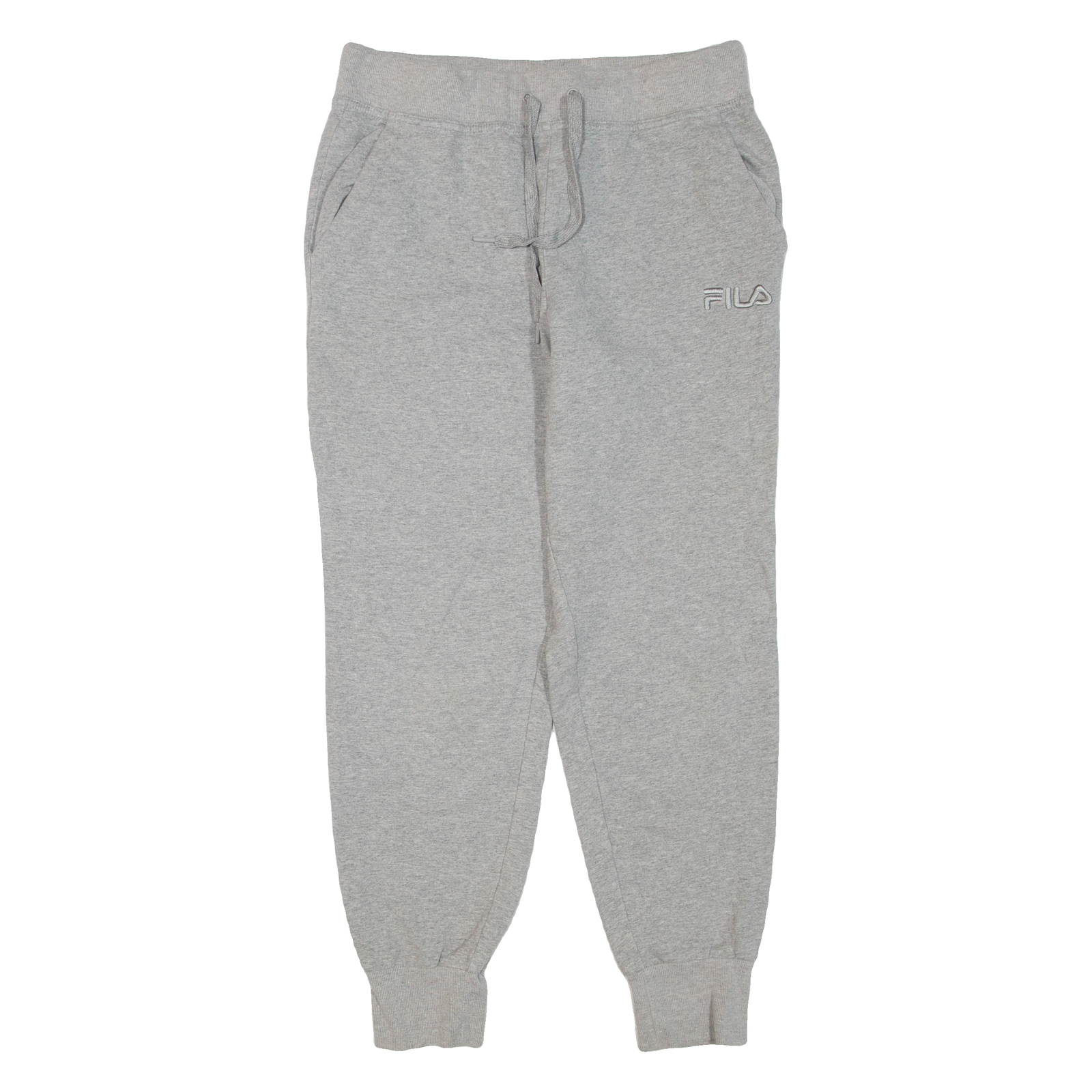 FILA Mens Joggers Grey Tapered M W28 L27 Refurbished - N/A refurbished available on Cerqular