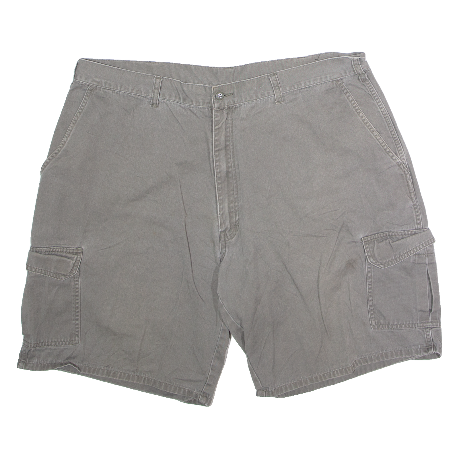 DICKIES Mens Cargo Shorts Grey XL W40 Refurbished - N/A refurbished available on Cerqular