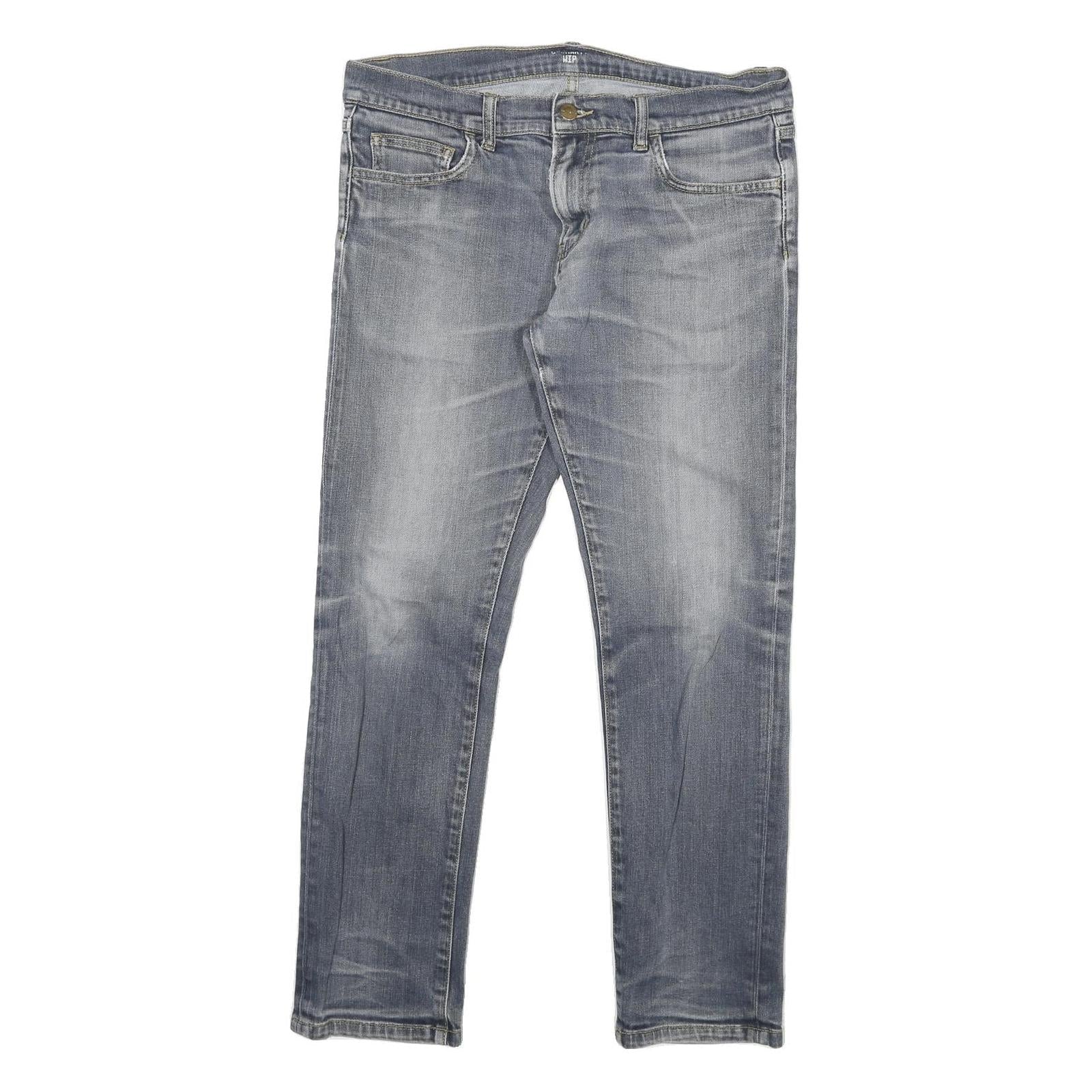 CARHARTT Mens Jeans Blue Slim Skinny Denim Medium W32 L27 Zip Closure Refurbished - N/A refurbished available on Cerqular