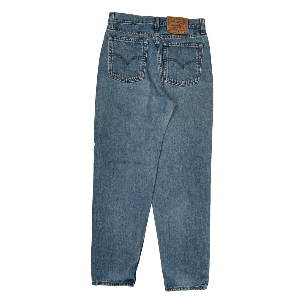 560 Levis Jeans - 29W UK 10 Blue Cotton Refurbished - Thrifted (note: this is a term often used to describe second- refurbished available on Cerqular